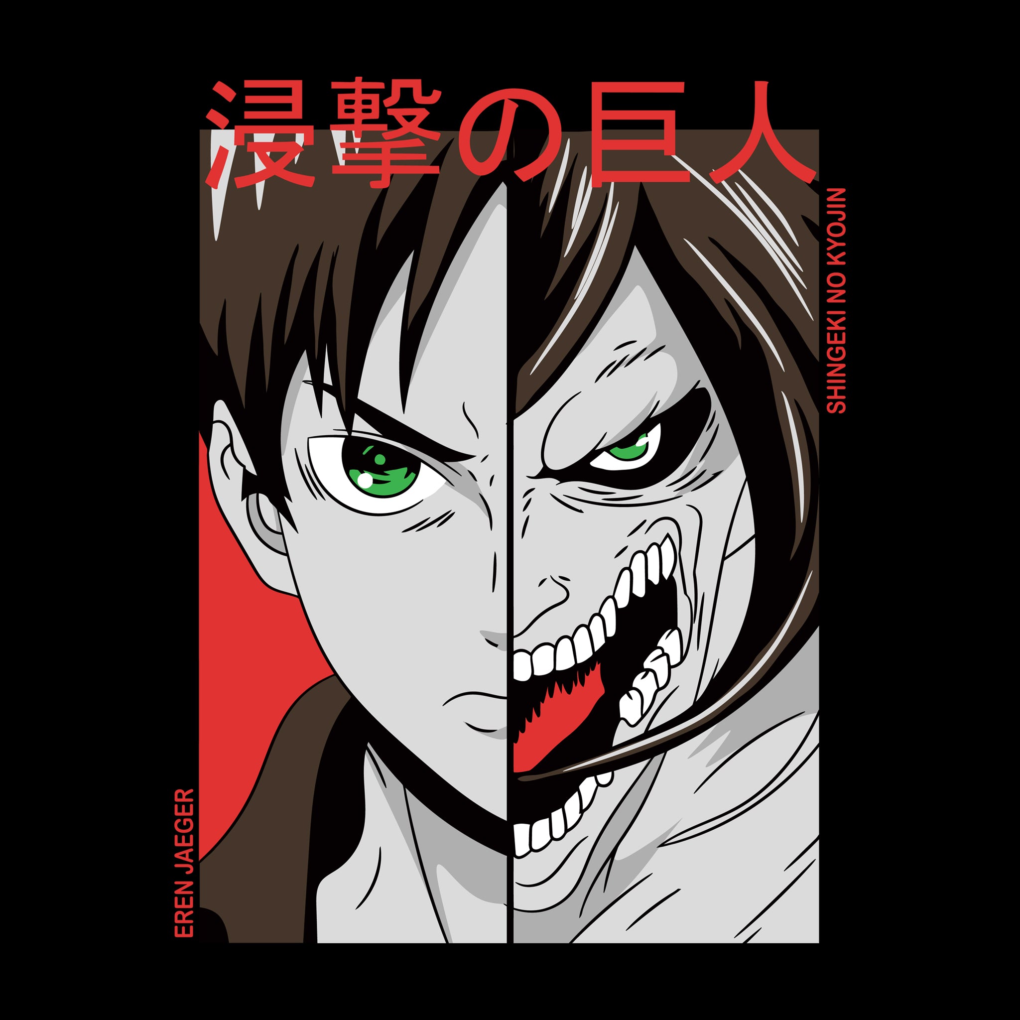 Eren Jaeger Half