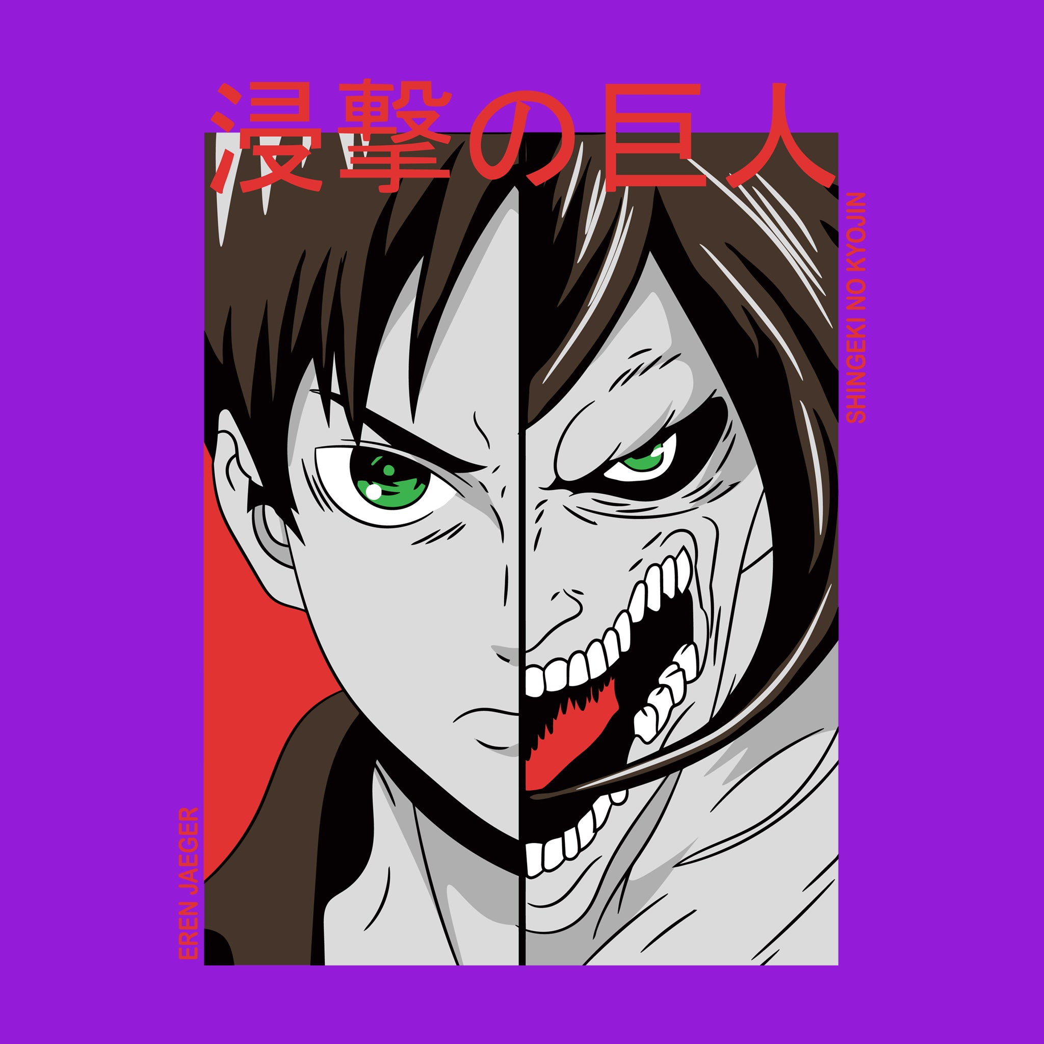 Eren Jaeger Half