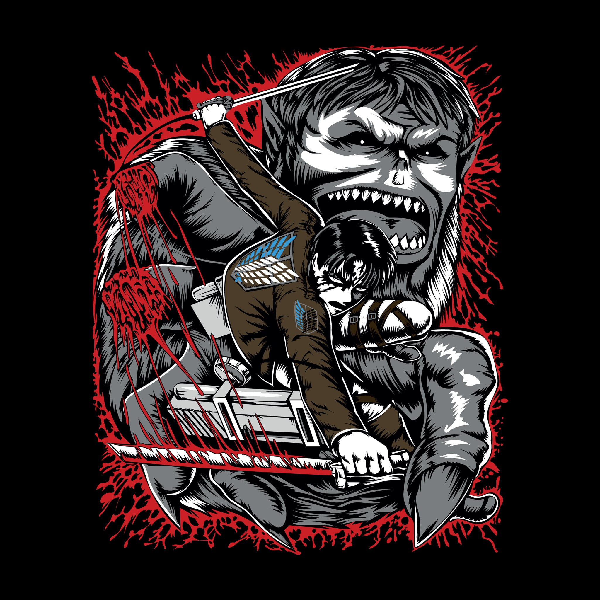 Eren Jaeger vs Beast Titan
