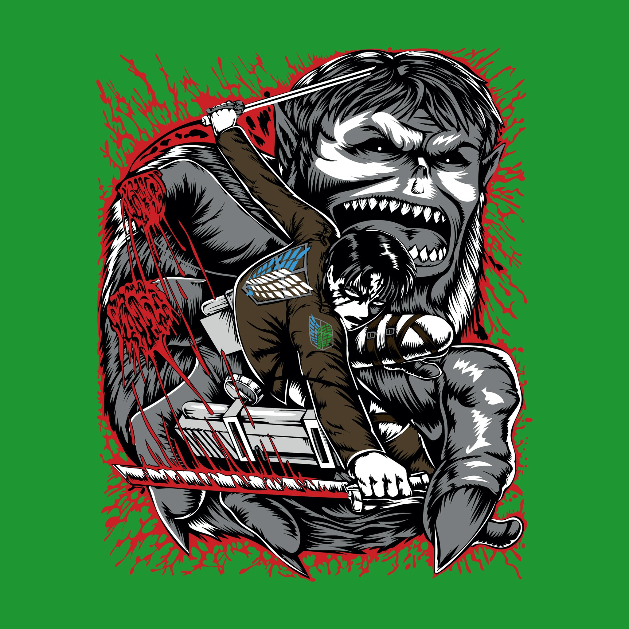 Eren Jaeger vs Beast Titan