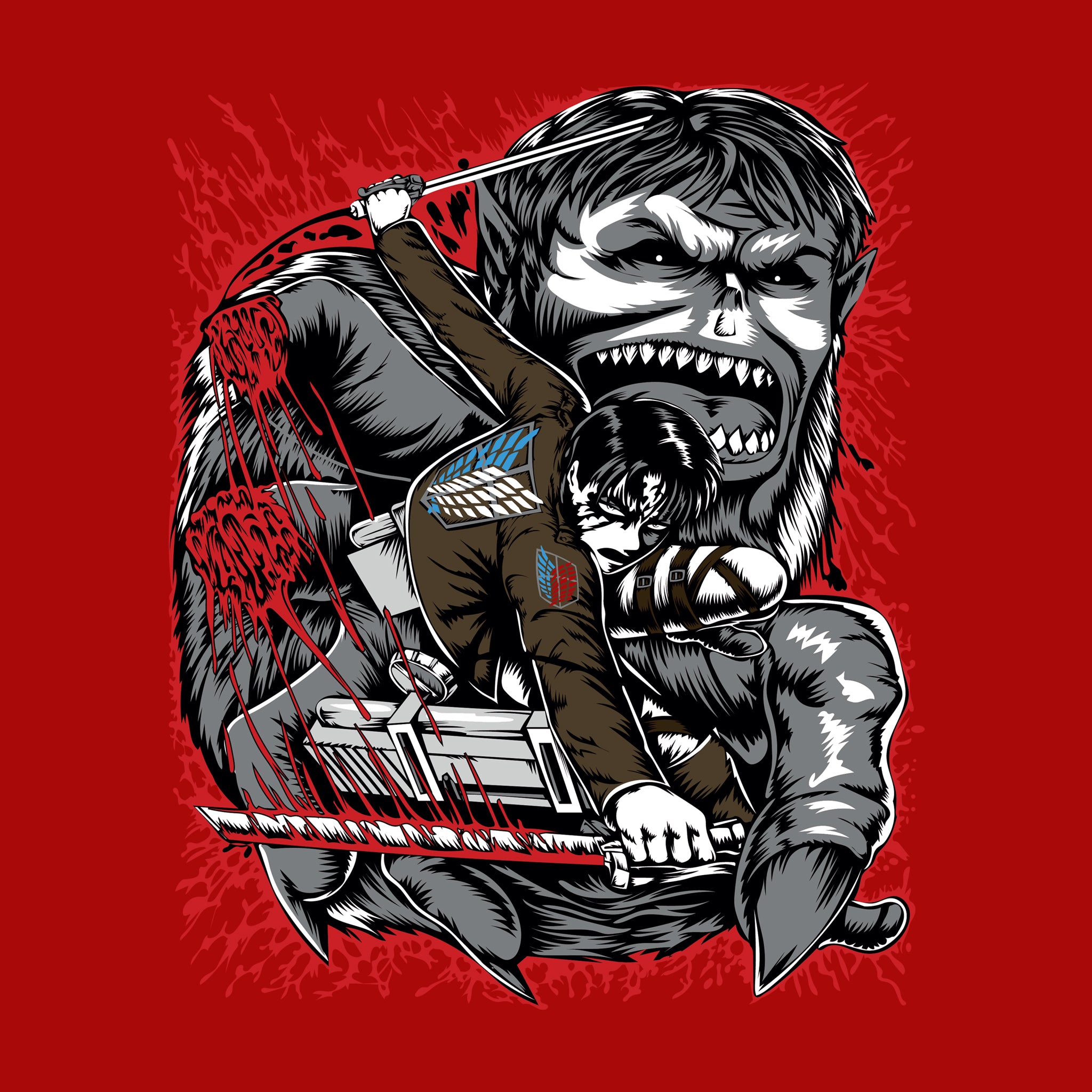 Eren Jaeger vs Beast Titan