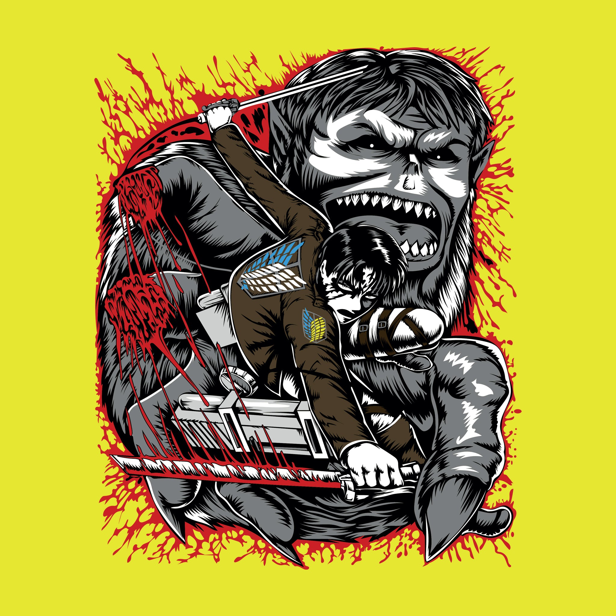 Eren Jaeger vs Beast Titan