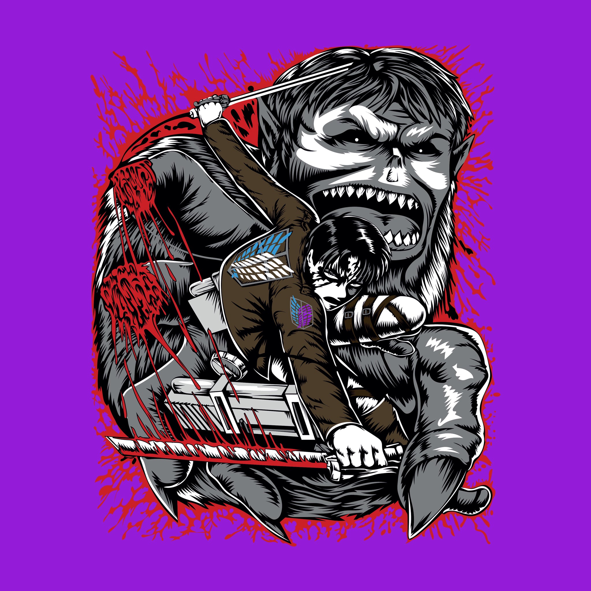 Eren Jaeger vs Beast Titan