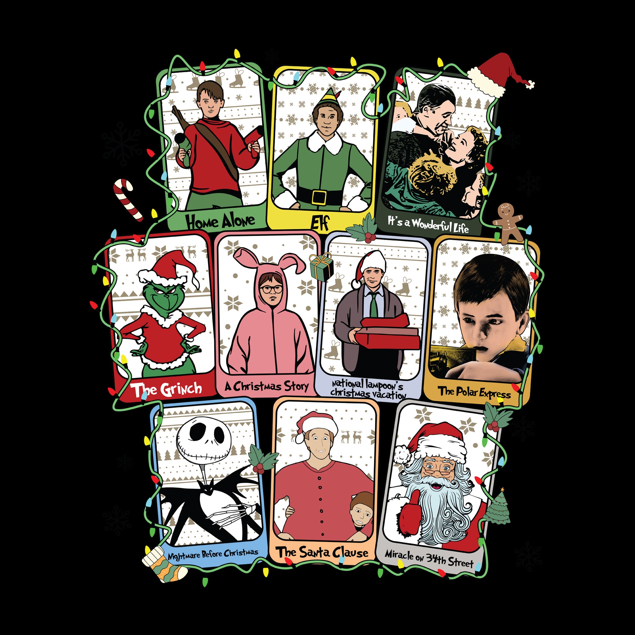 Christmas Movie Cards