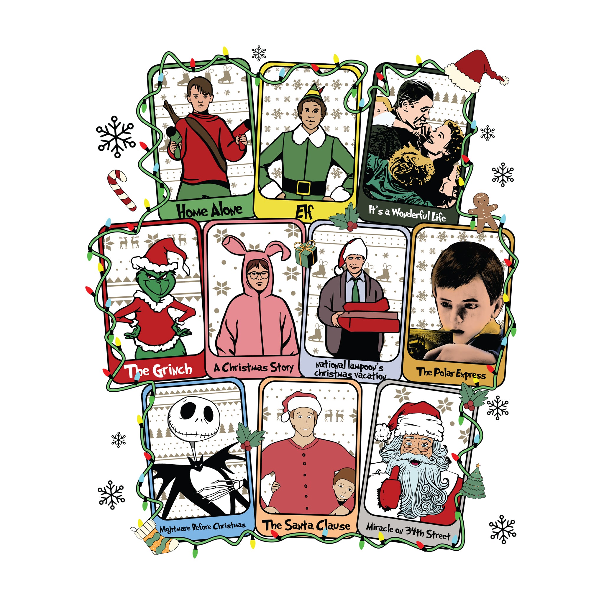 Christmas Movie Cards