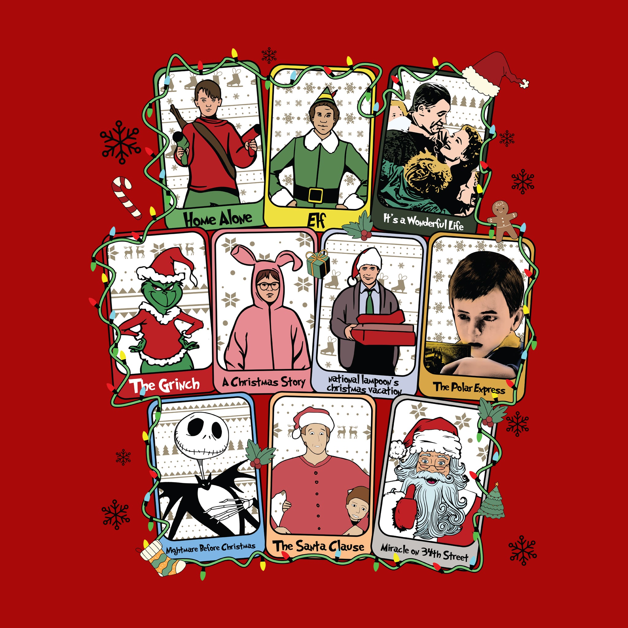 Christmas Movie Cards