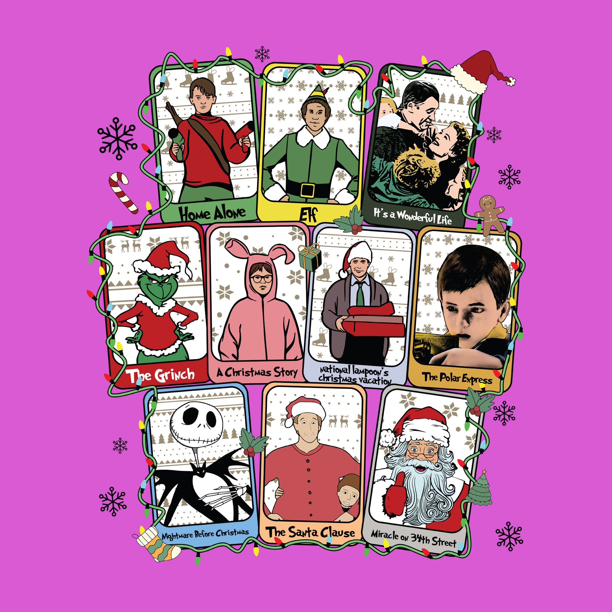 Christmas Movie Cards