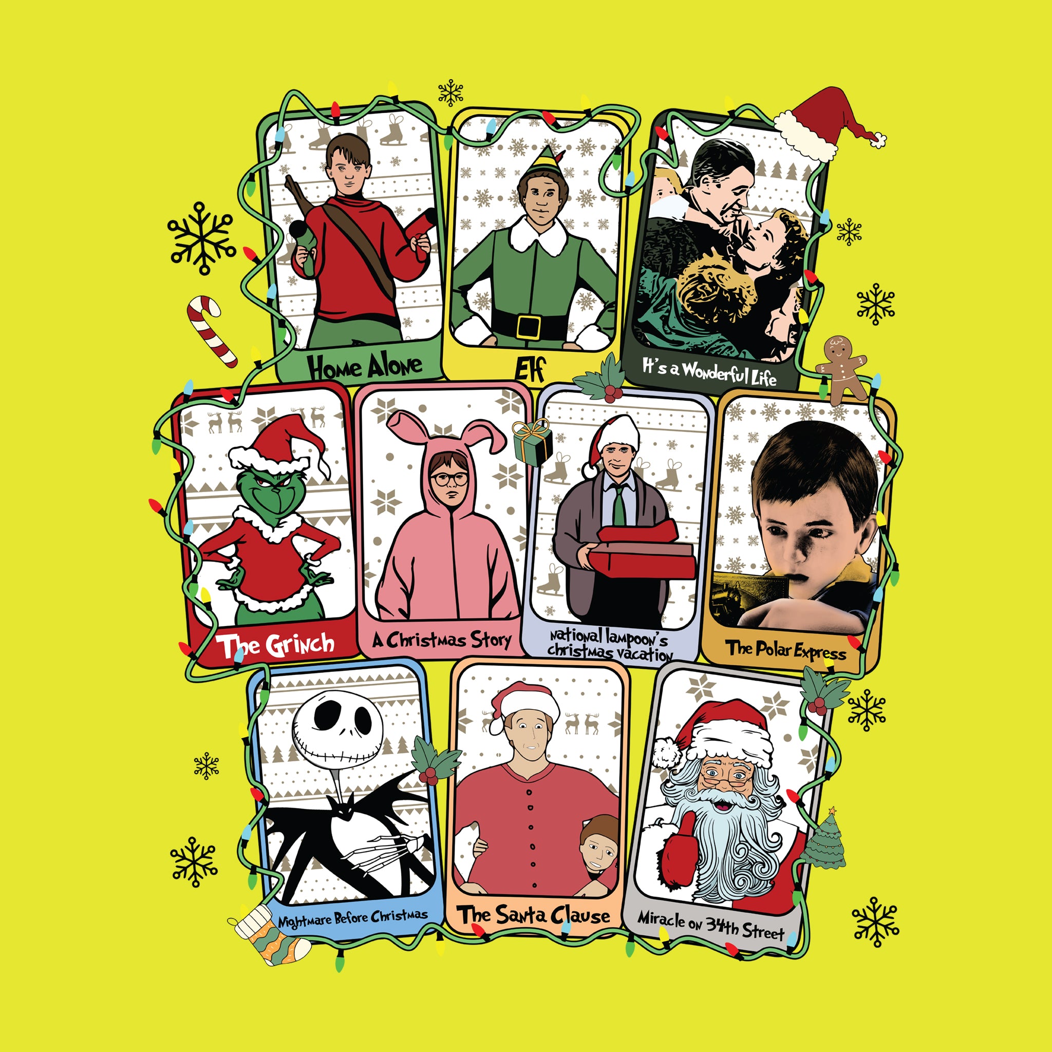 Christmas Movie Cards