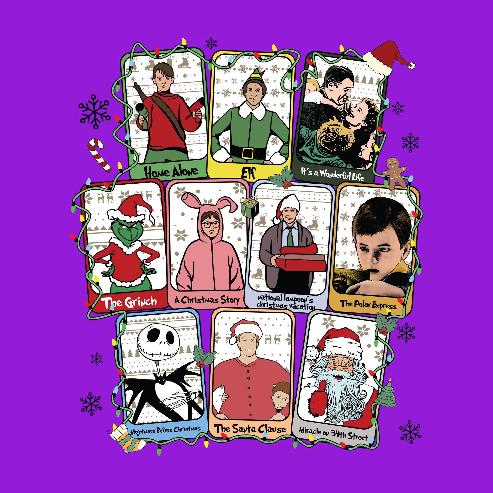 Christmas Movie Cards