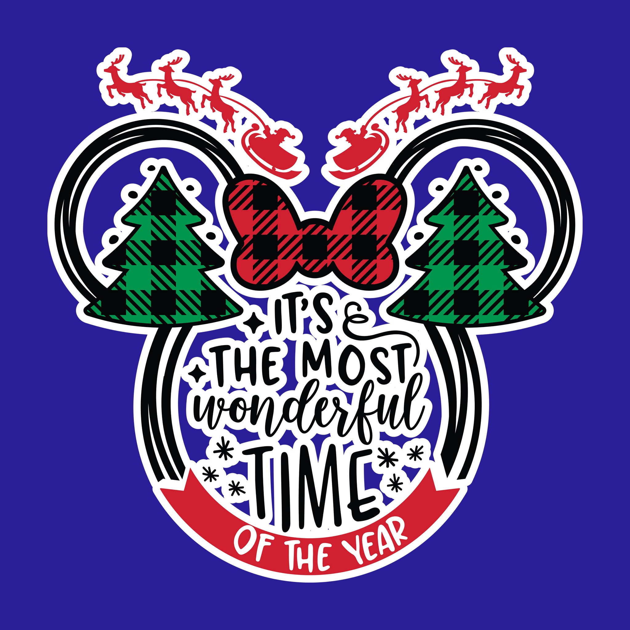 It's The Most Wonderful Time Minnie Head