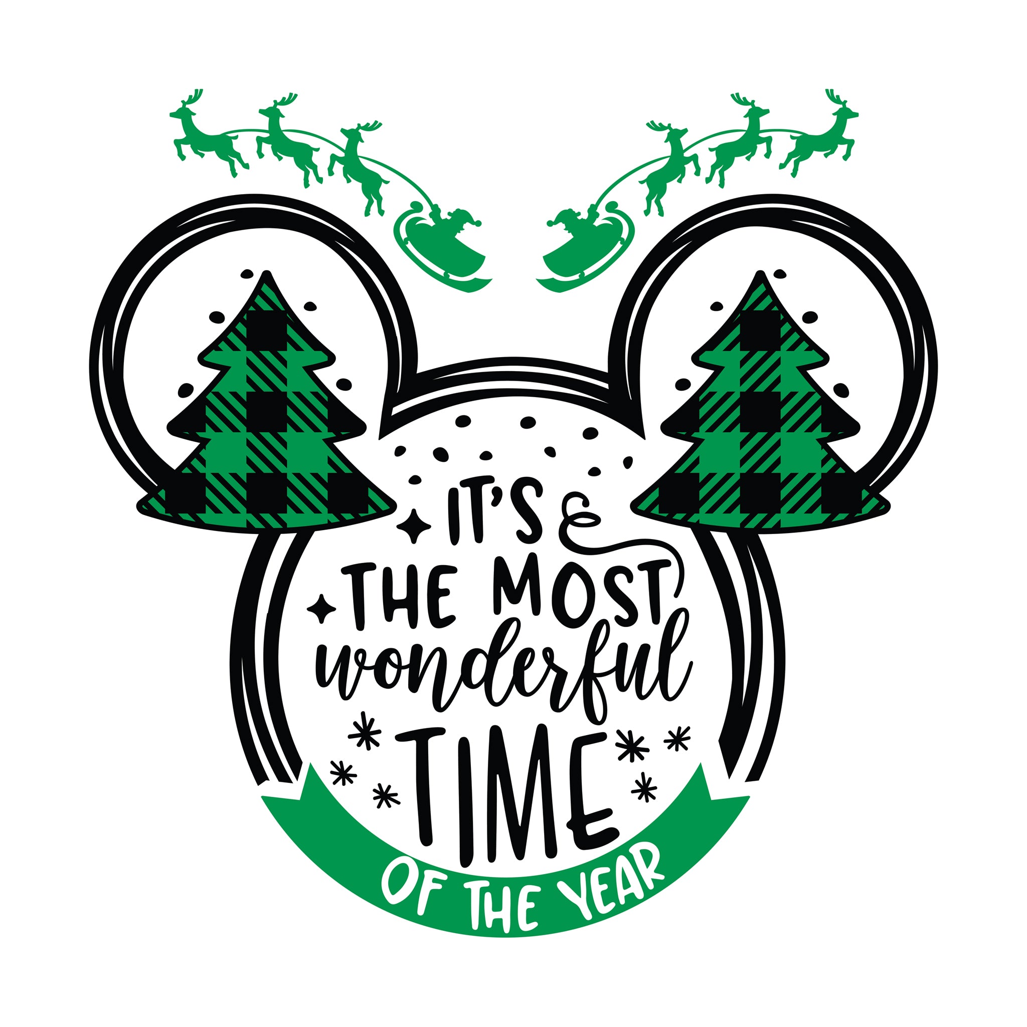 It's The Most Wonderful Time Mickey Head