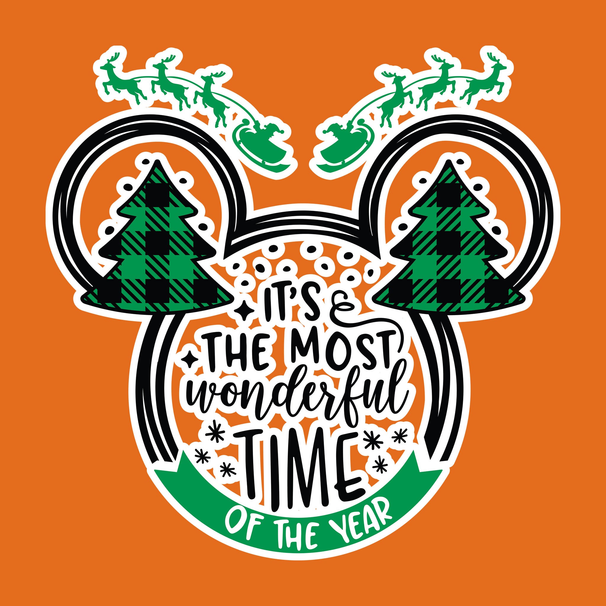 It's The Most Wonderful Time Mickey Head