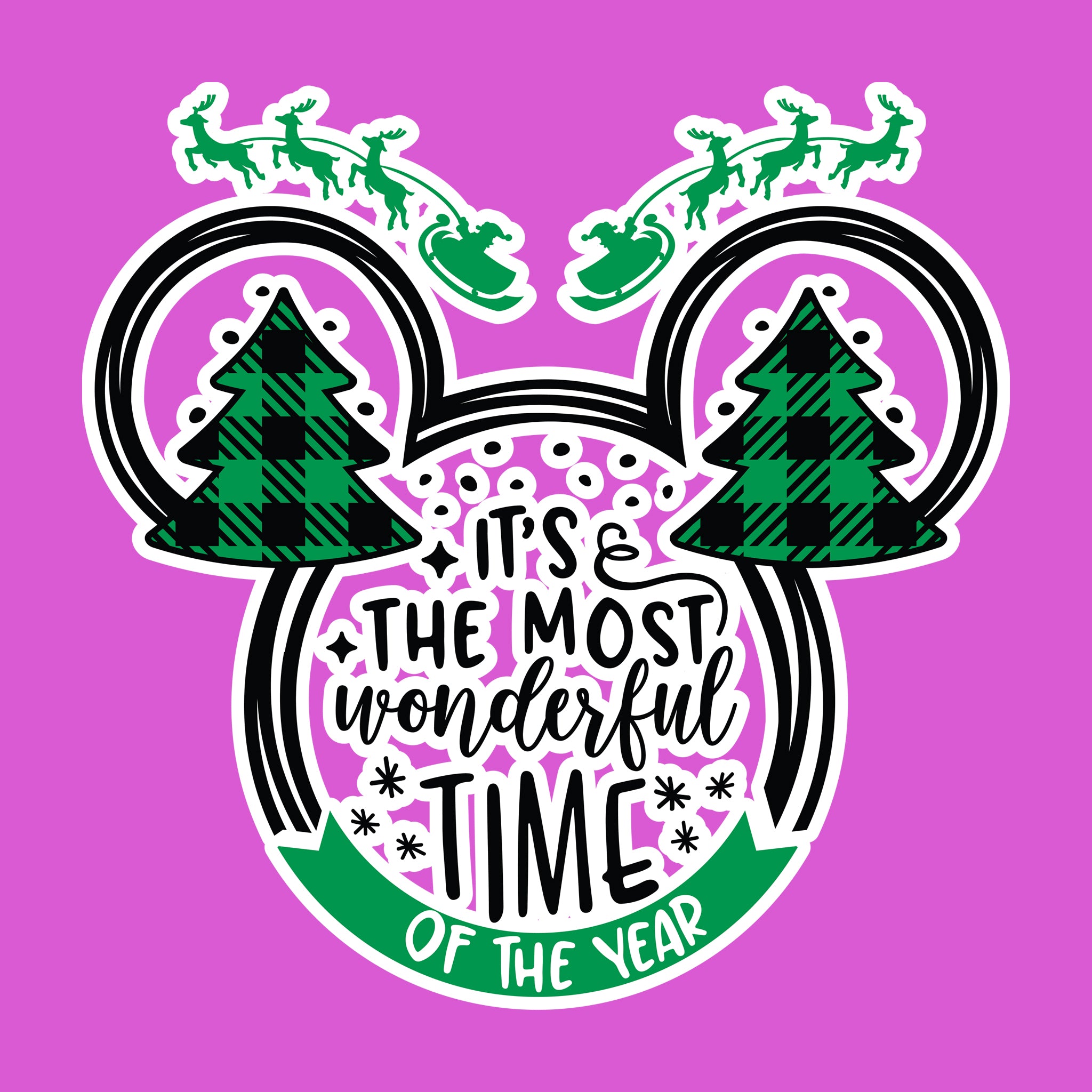 It's The Most Wonderful Time Mickey Head