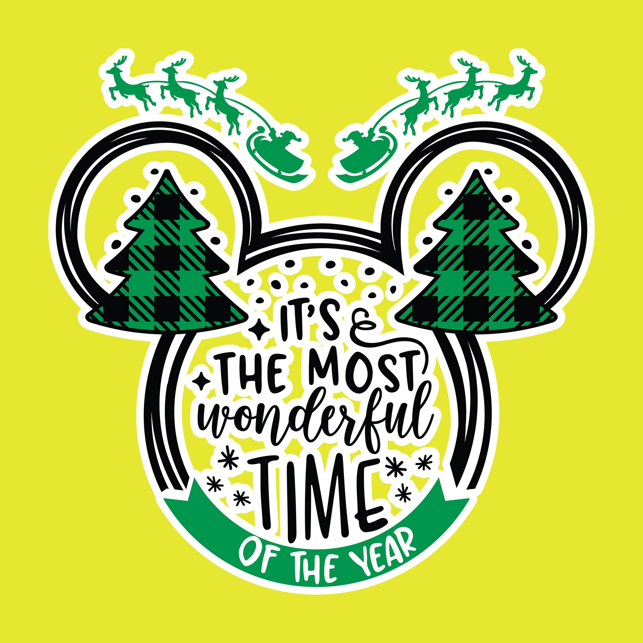 It's The Most Wonderful Time Mickey Head
