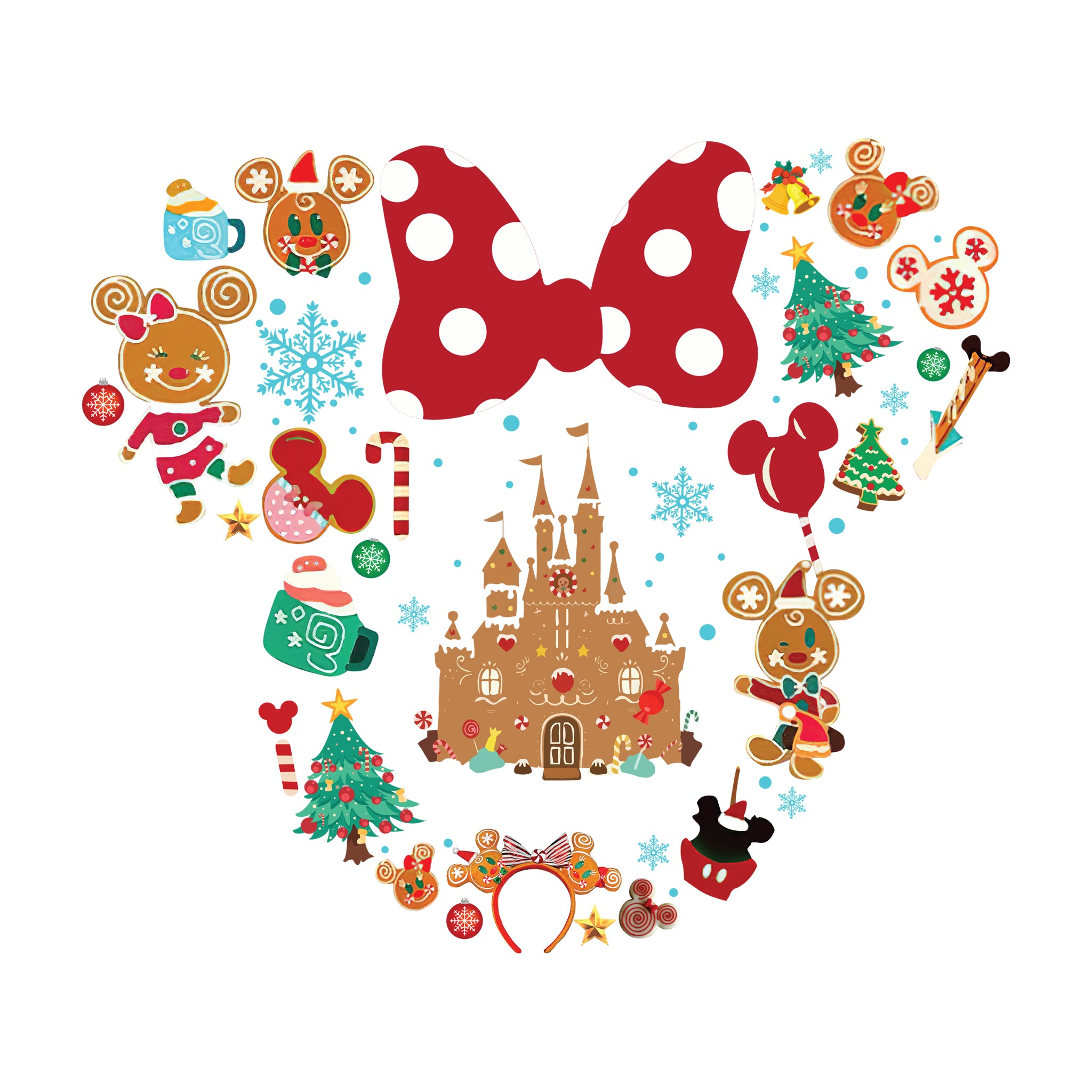 Gingerbread Minnie Castle