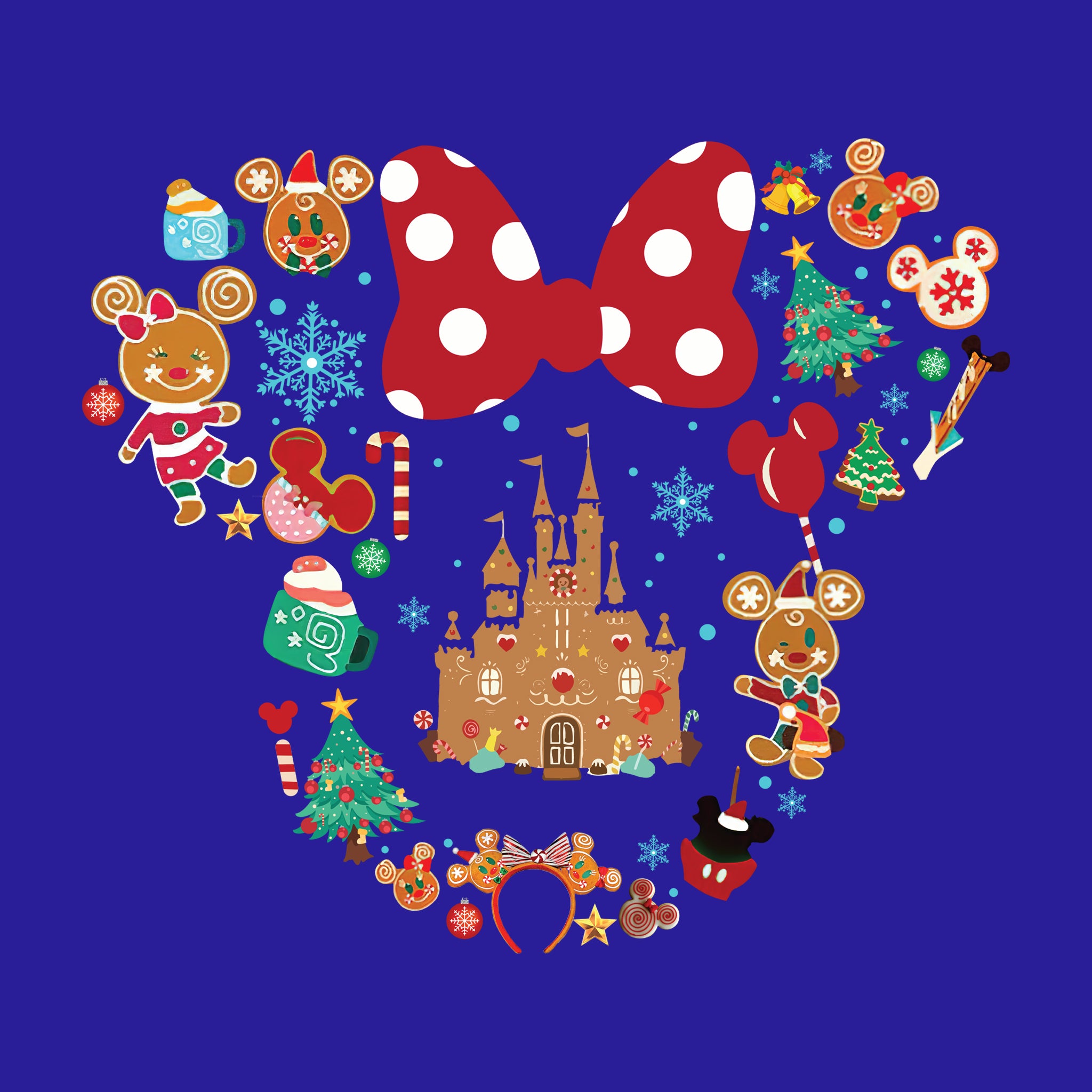 Gingerbread Minnie Castle