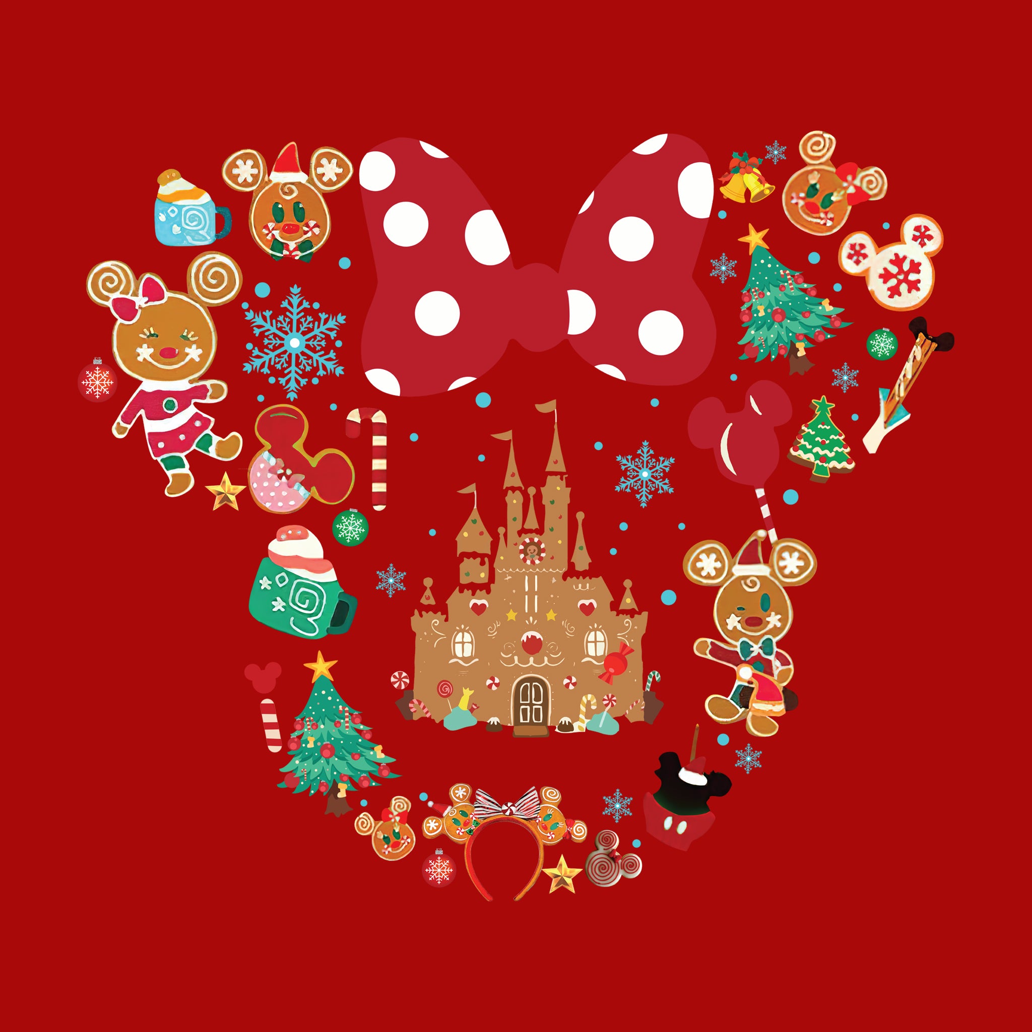 Gingerbread Minnie Castle