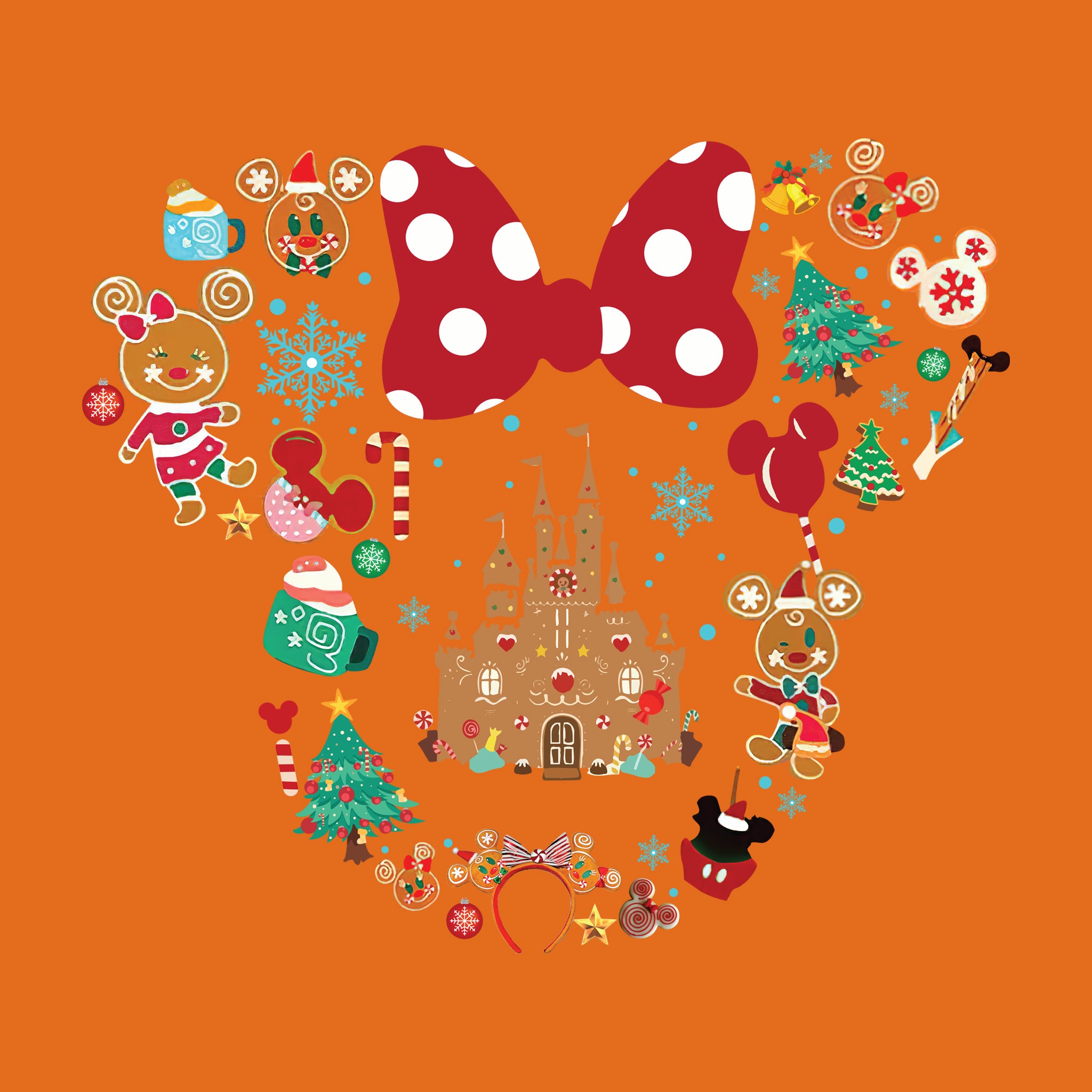 Gingerbread Minnie Castle