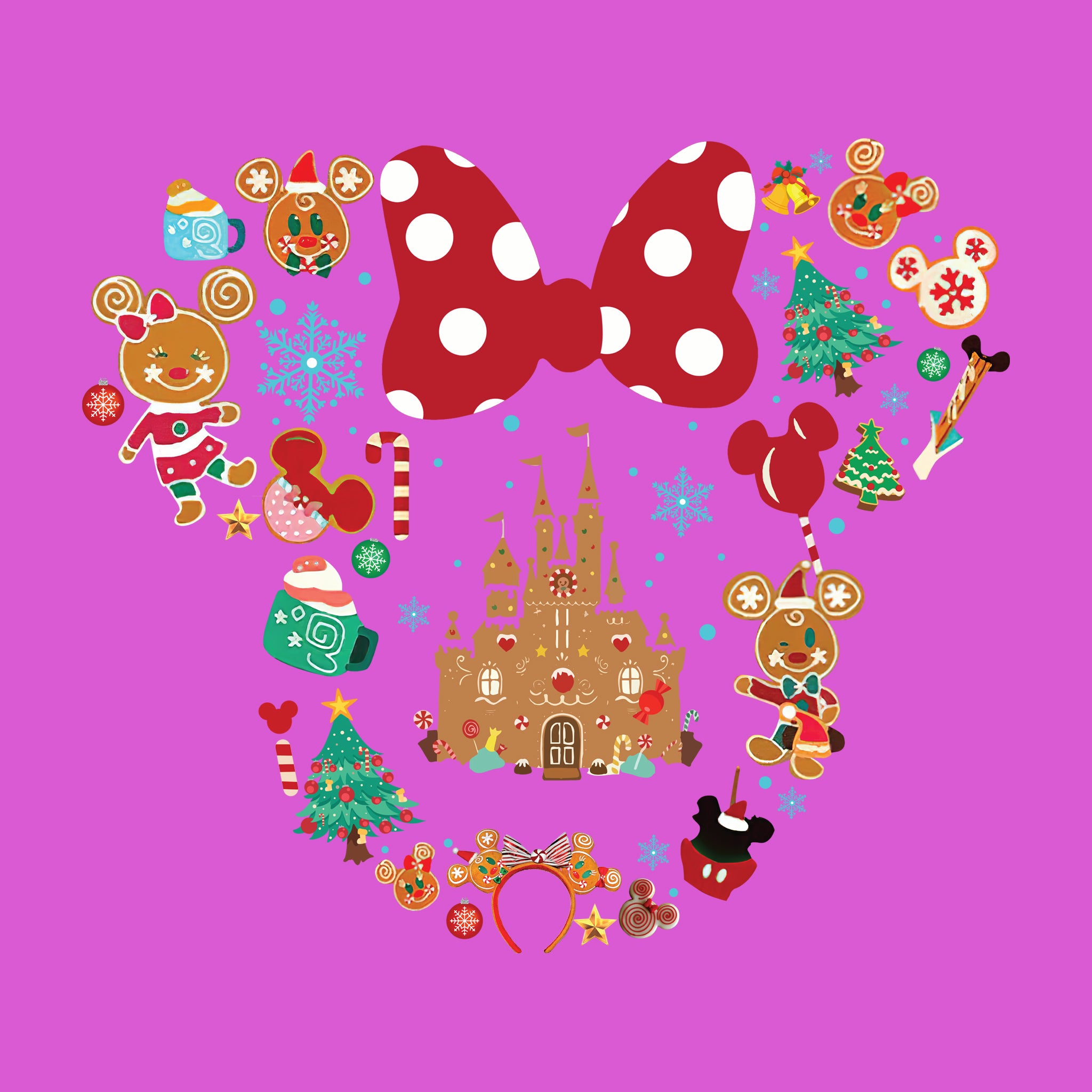 Gingerbread Minnie Castle