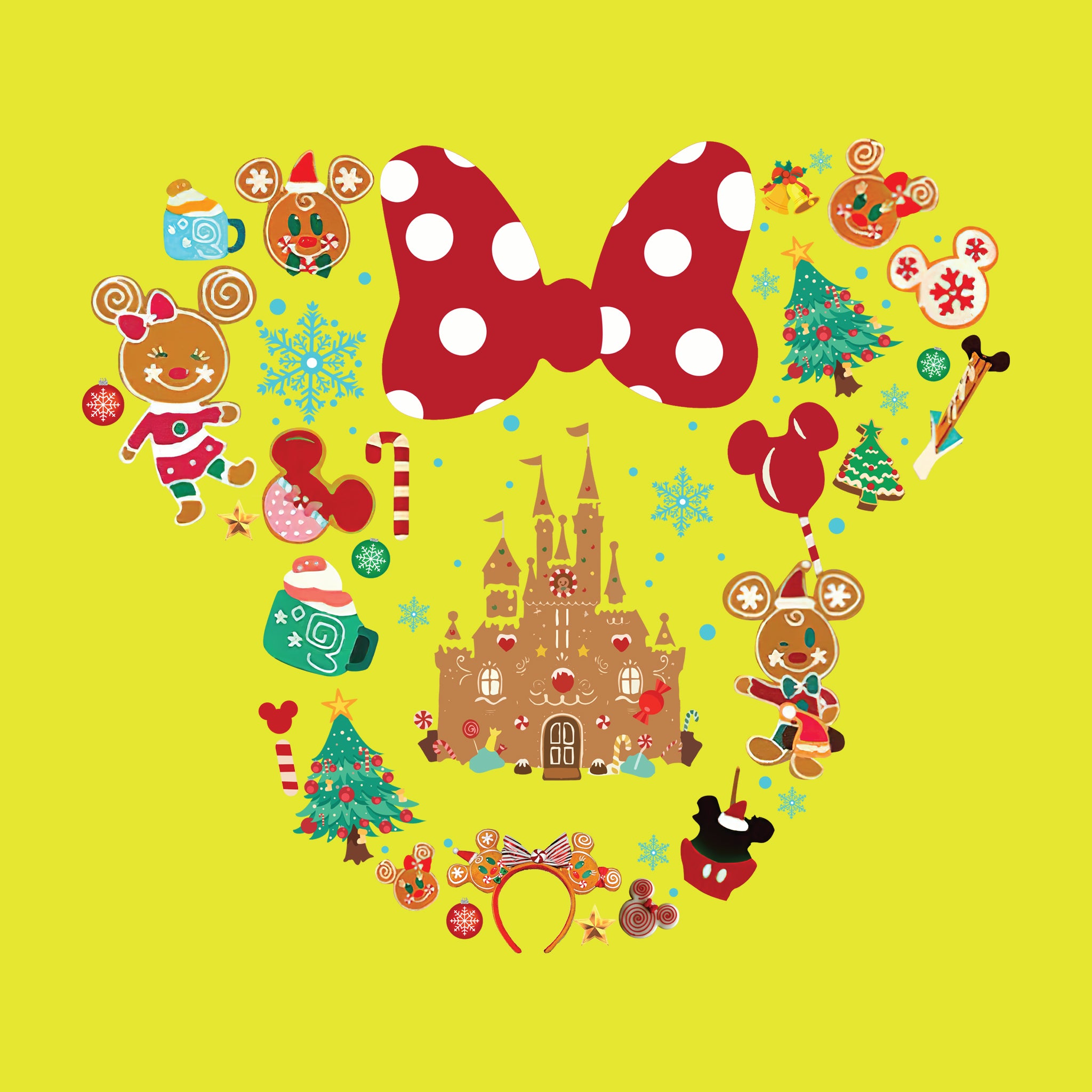 Gingerbread Minnie Castle