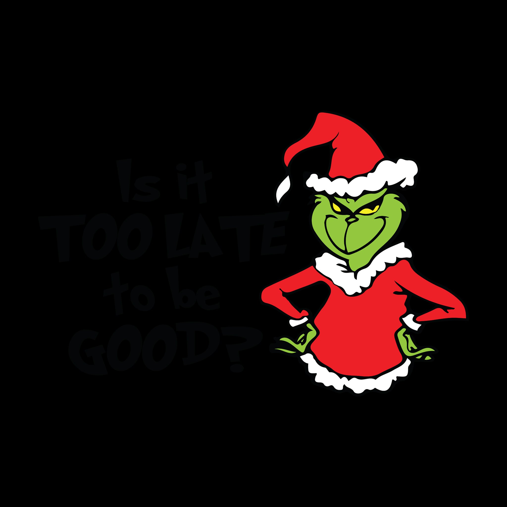Is It Too Late to be Good?