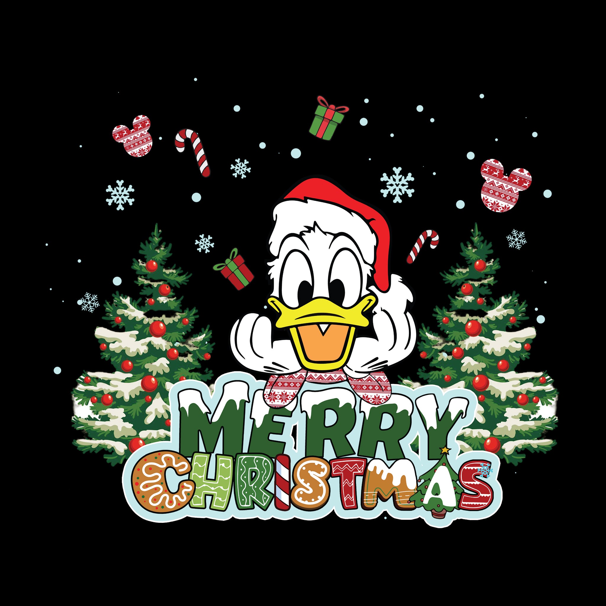 Merry Christmas Donald Duck