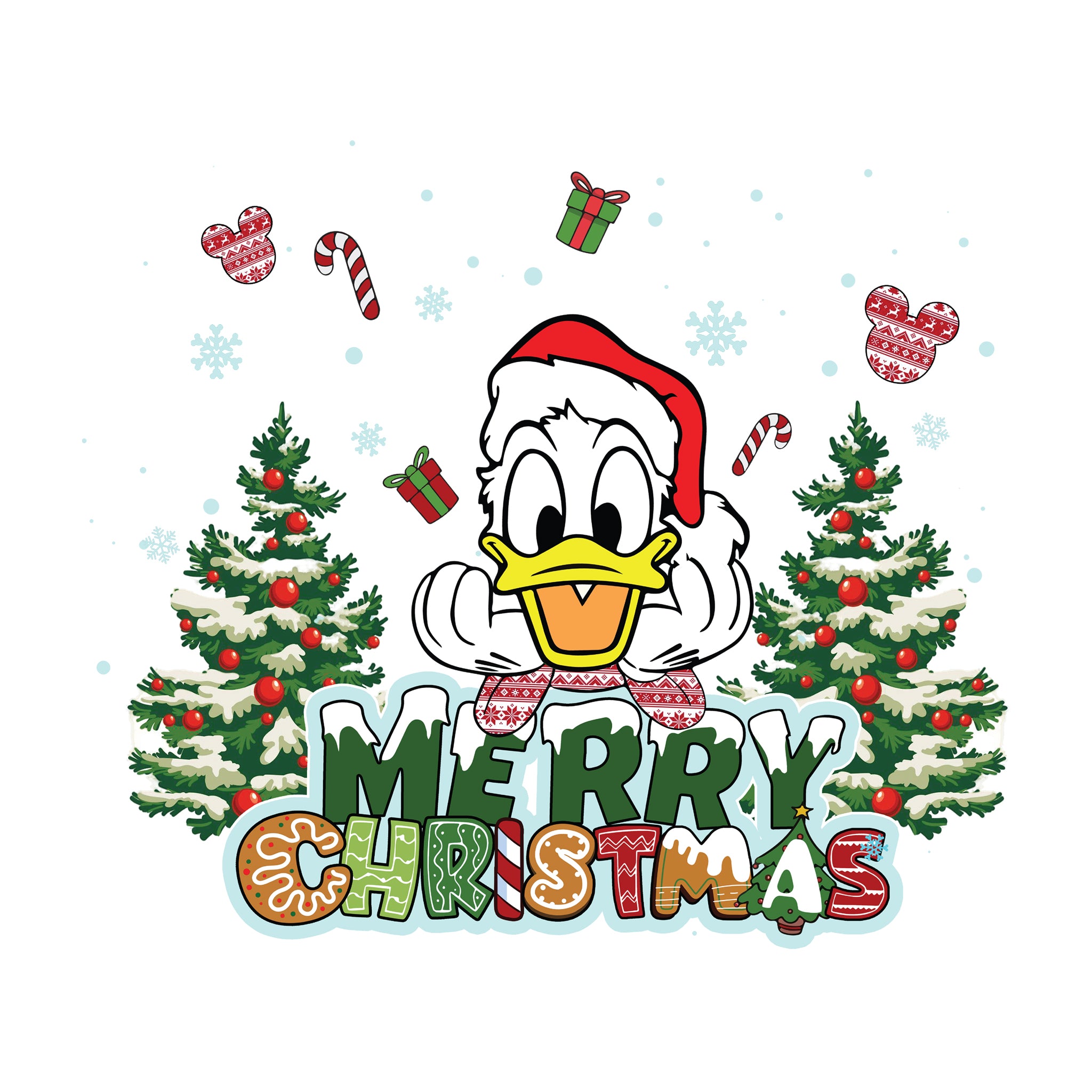 Merry Christmas Donald Duck