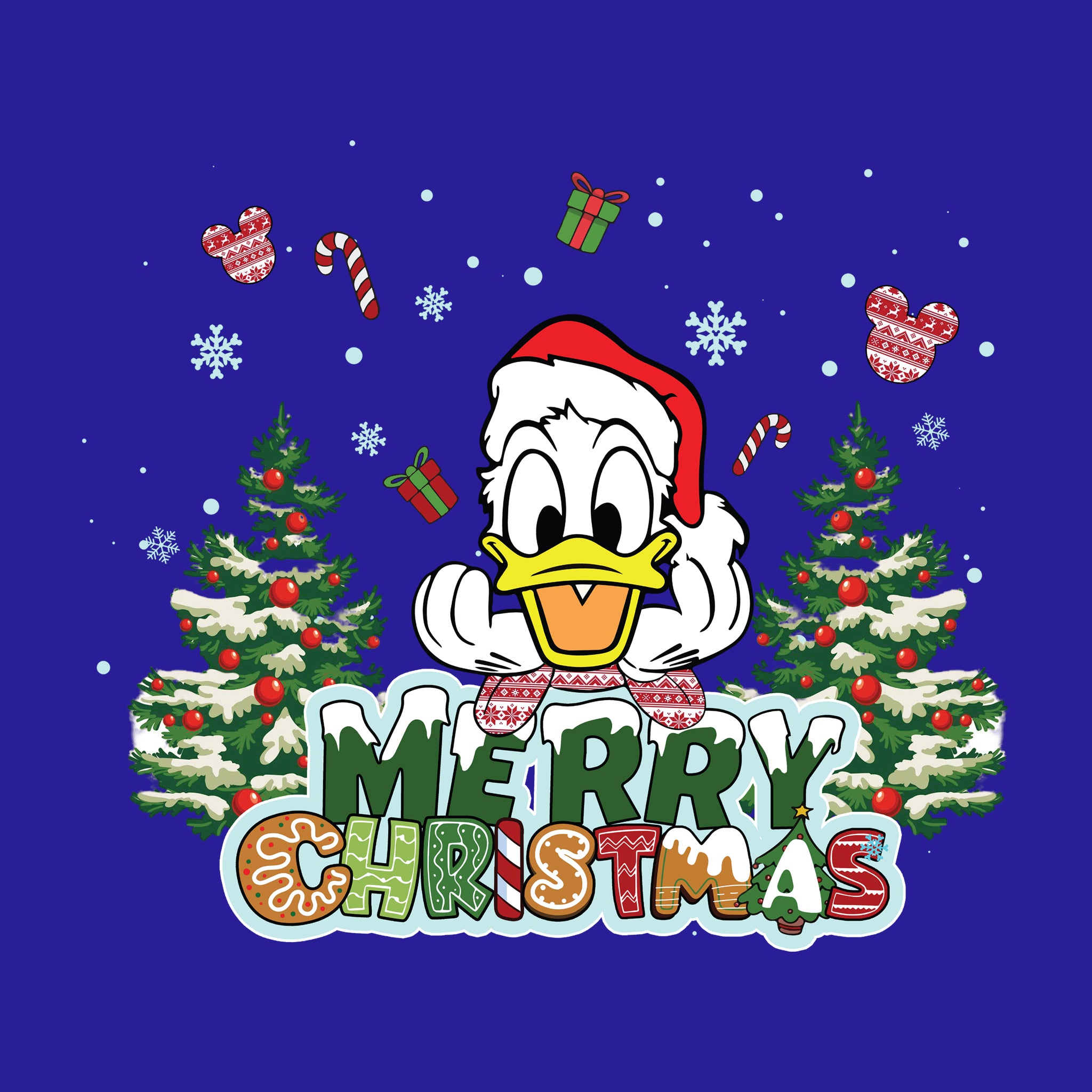 Merry Christmas Donald Duck