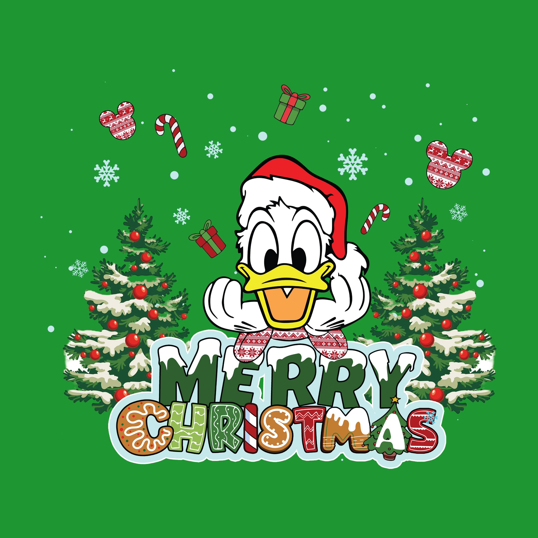 Merry Christmas Donald Duck