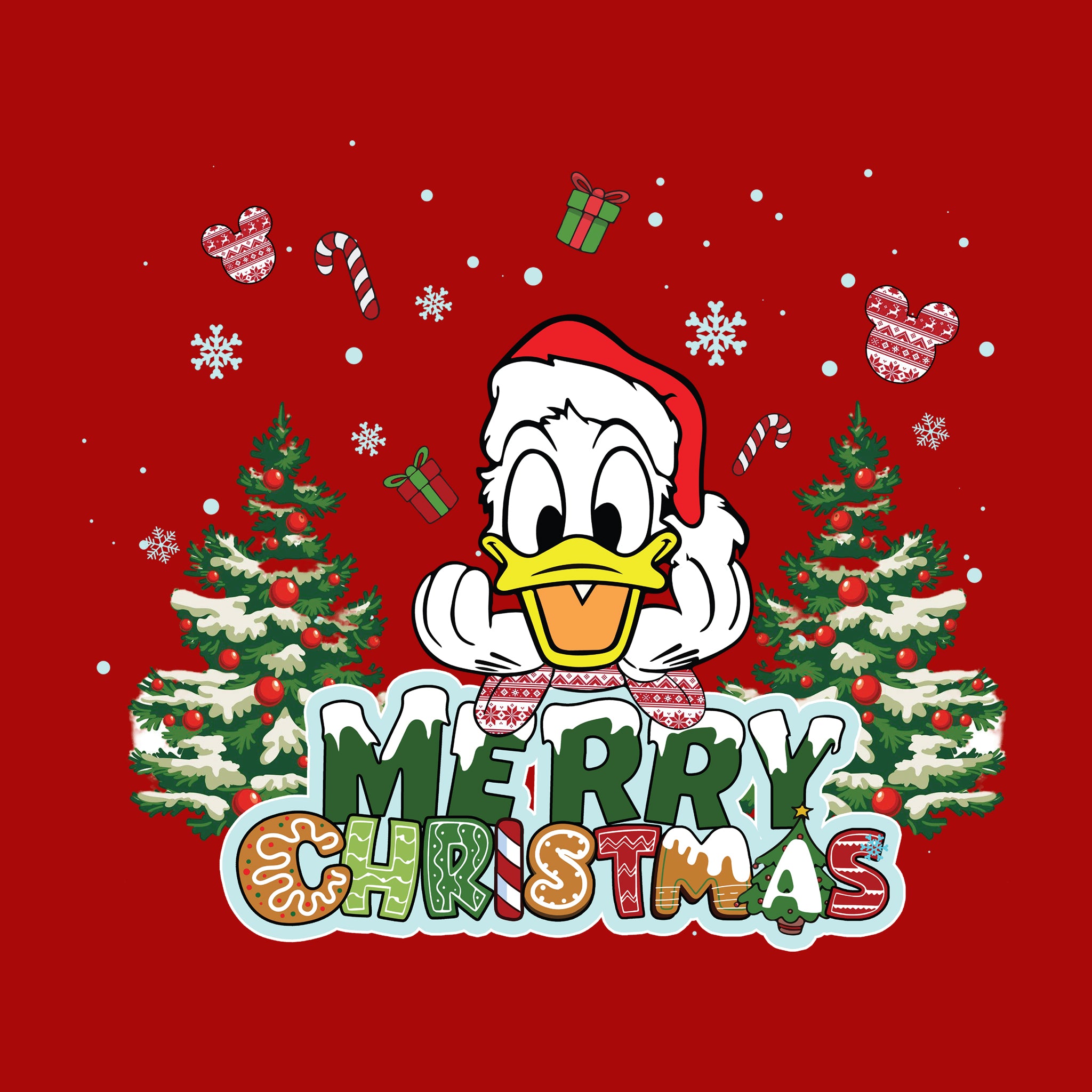 Merry Christmas Donald Duck