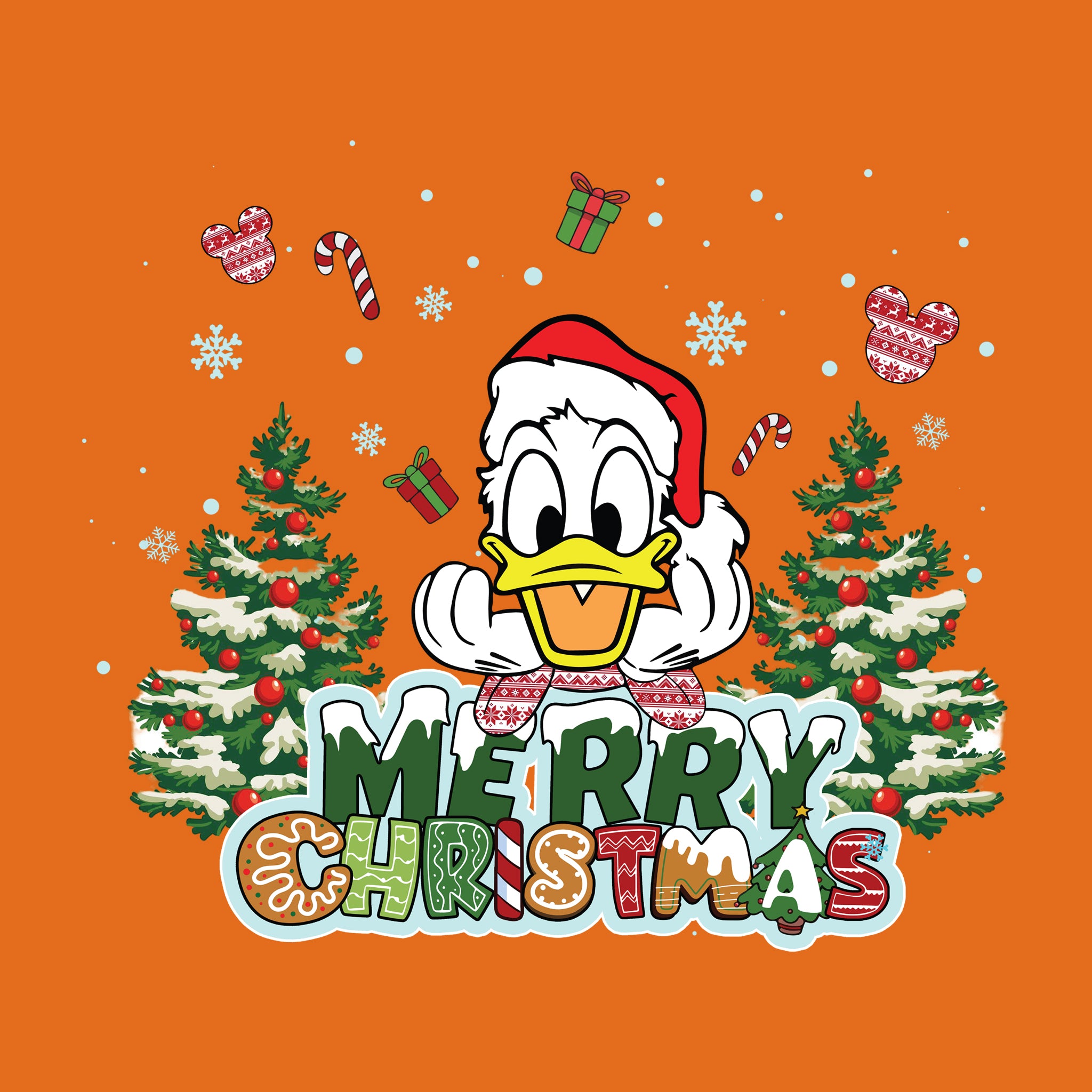 Merry Christmas Donald Duck