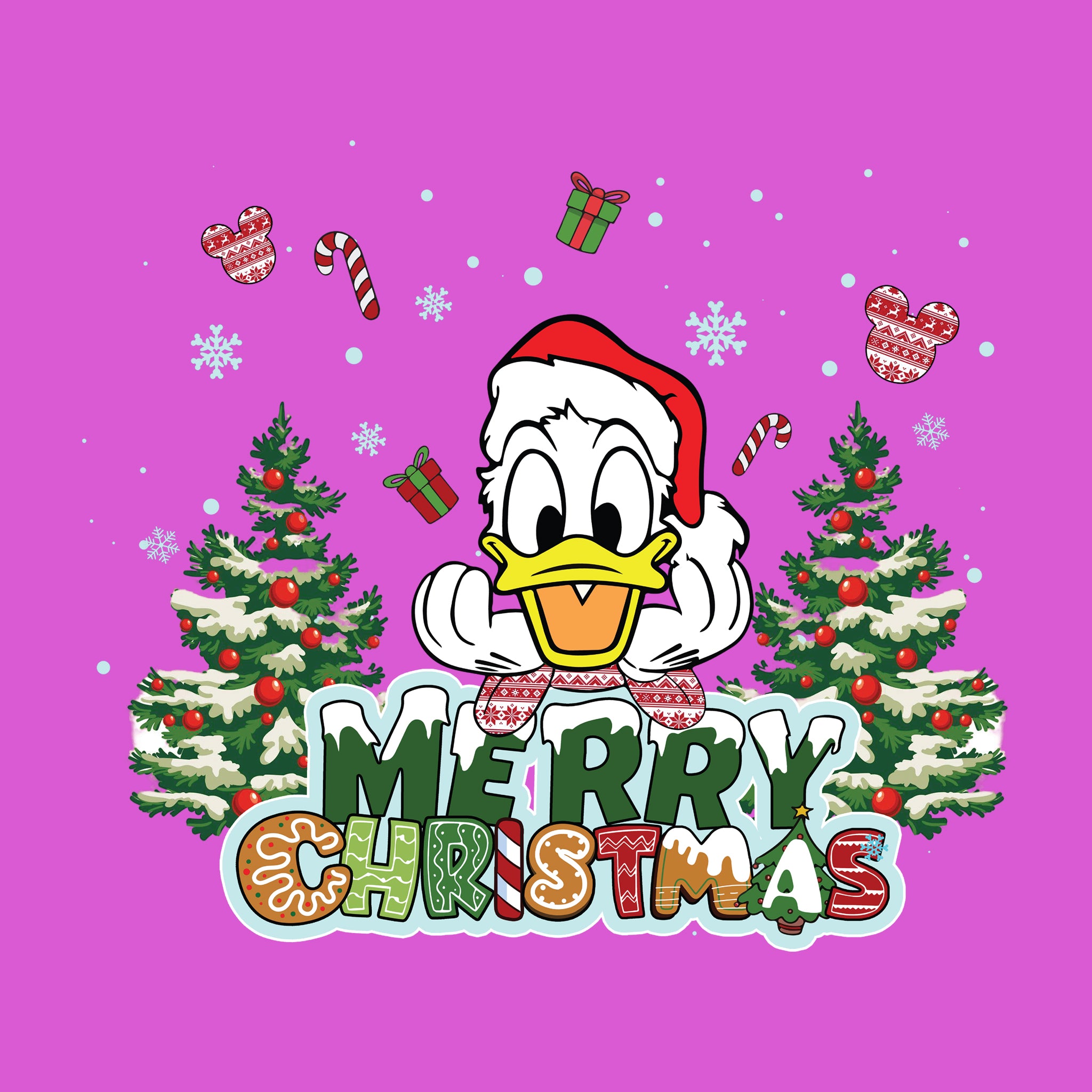 Merry Christmas Donald Duck