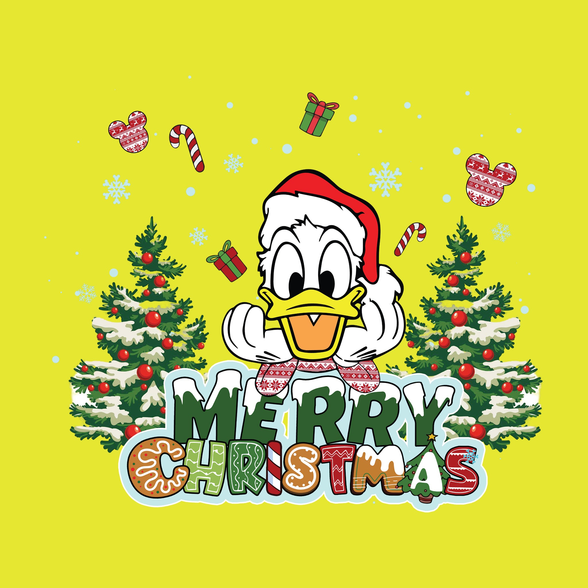 Merry Christmas Donald Duck