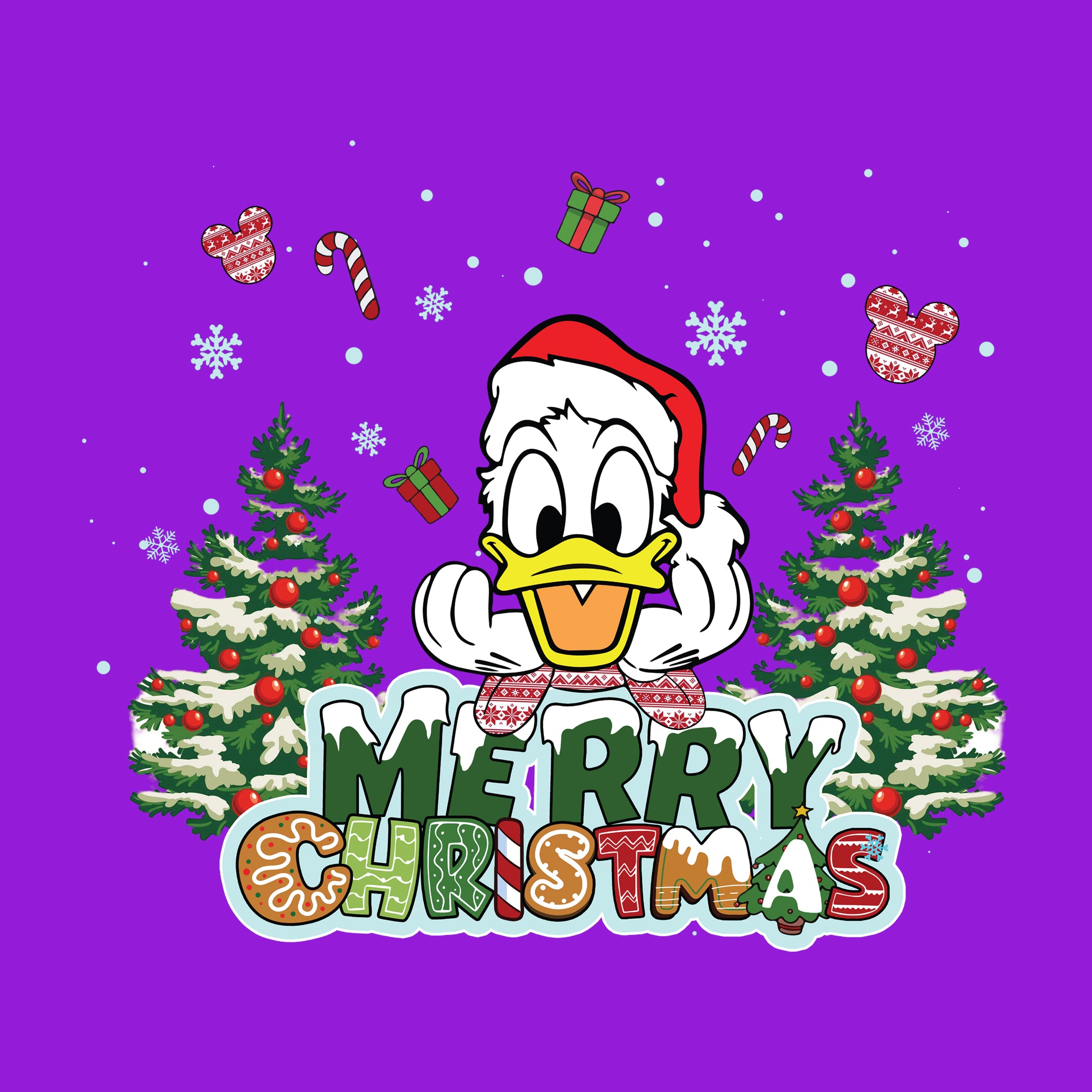 Merry Christmas Donald Duck