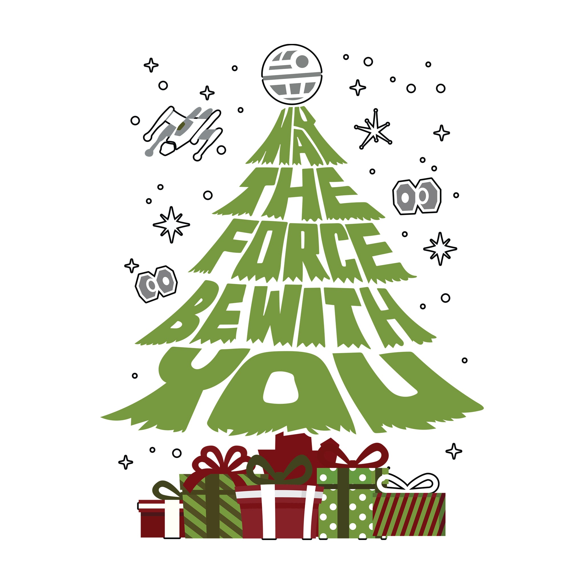 May The Force Be With You Christmas Tree