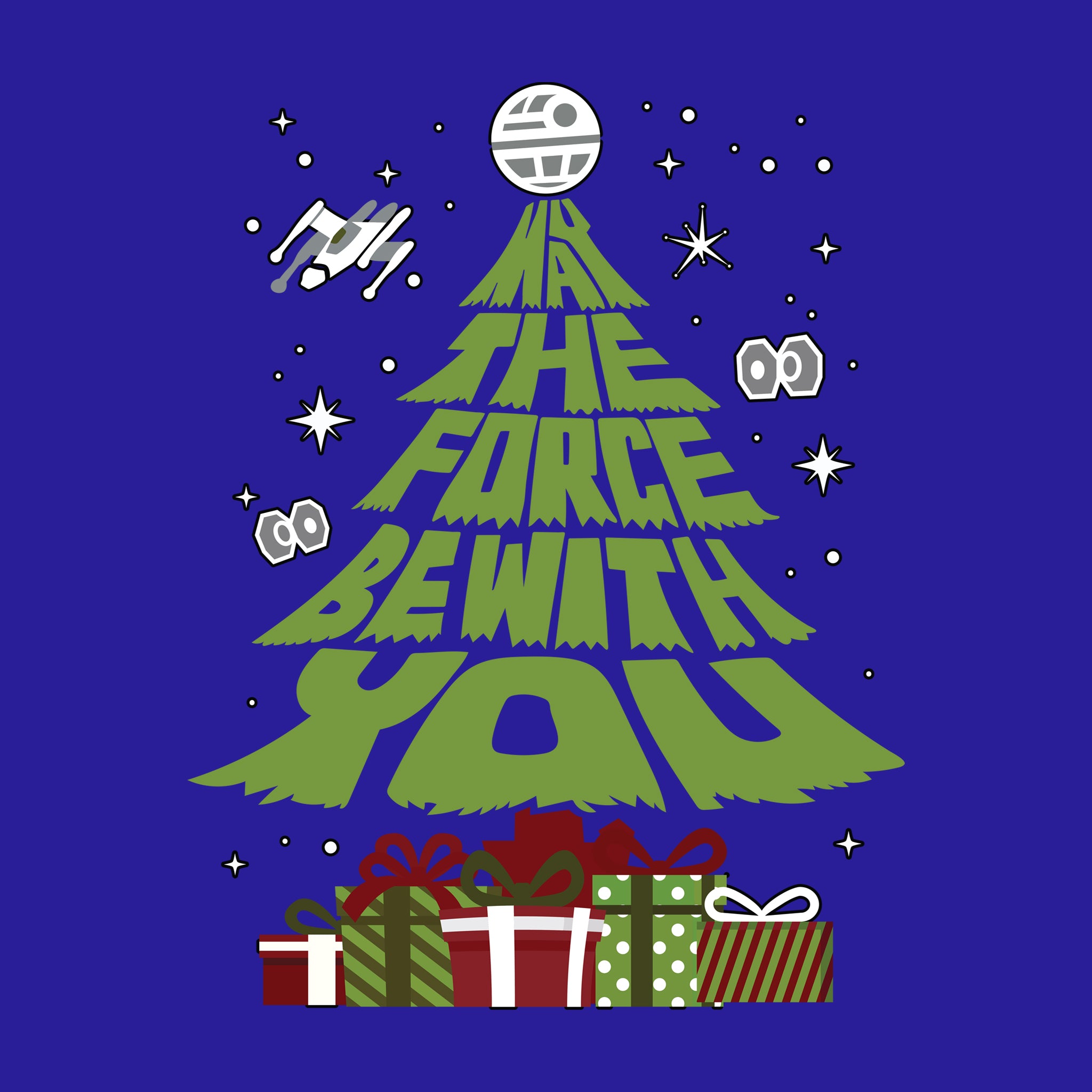 May The Force Be With You Christmas Tree