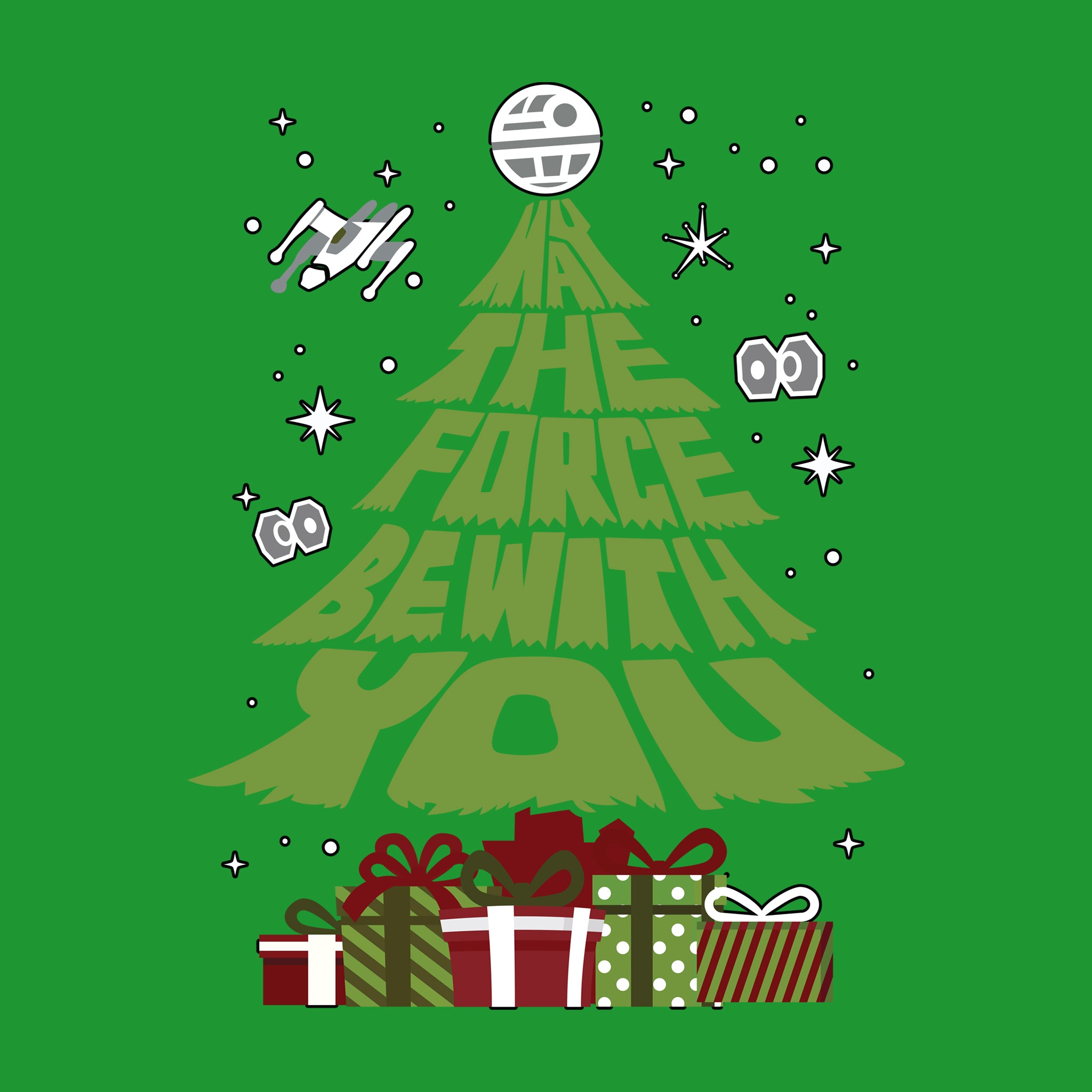 May The Force Be With You Christmas Tree