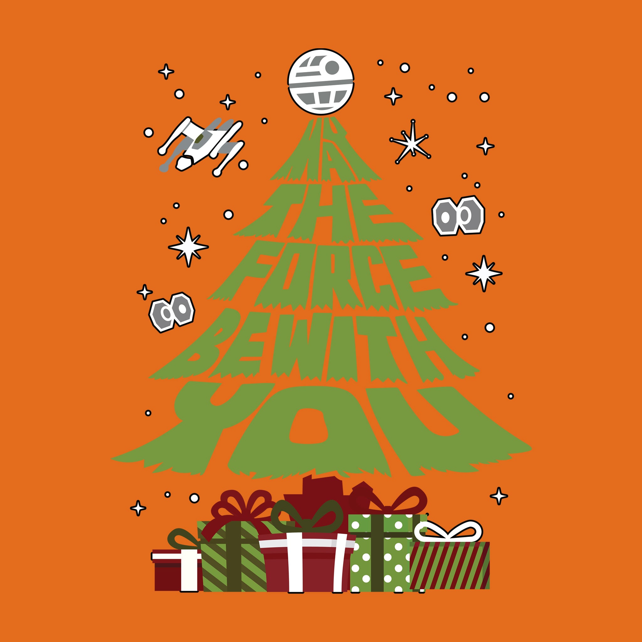May The Force Be With You Christmas Tree