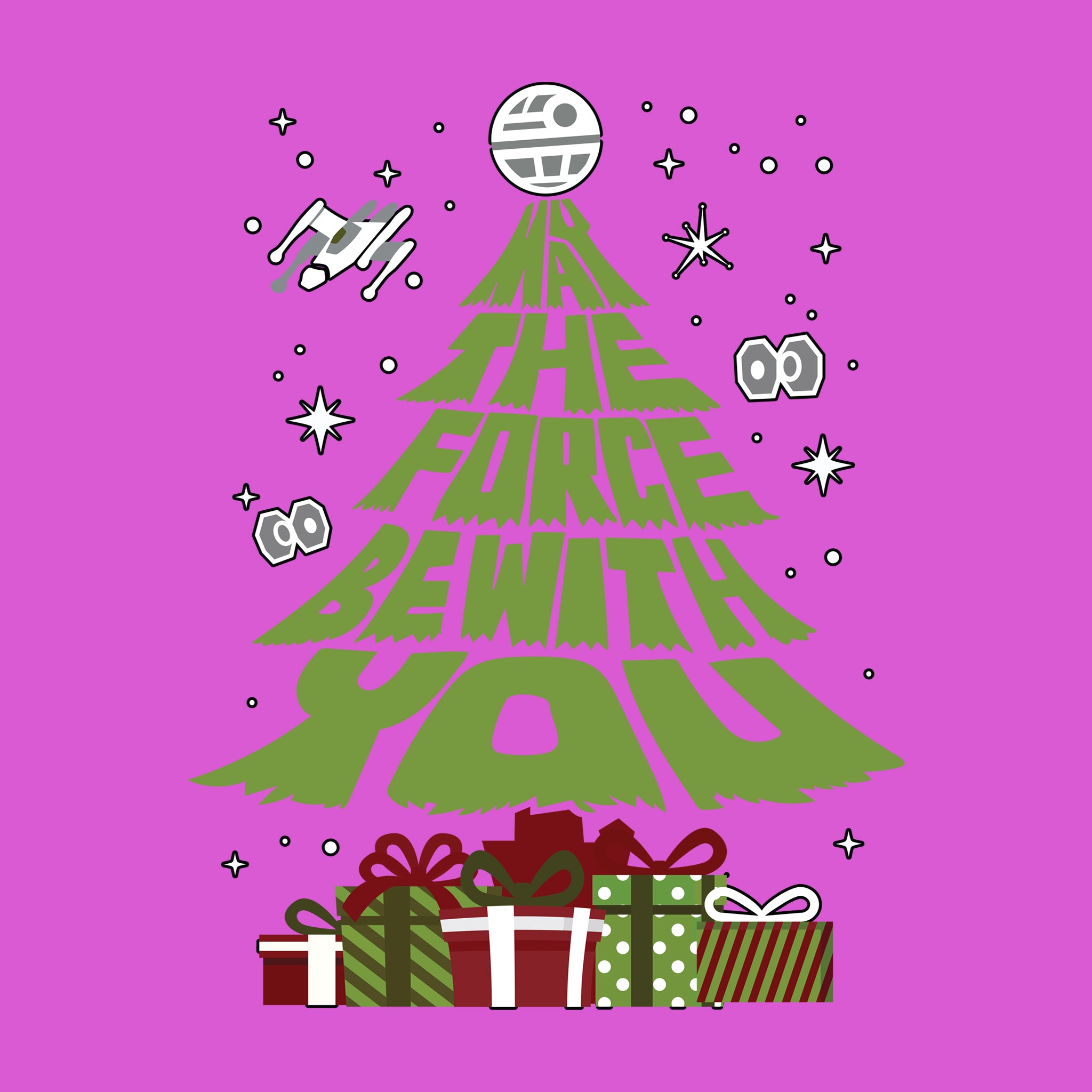 May The Force Be With You Christmas Tree