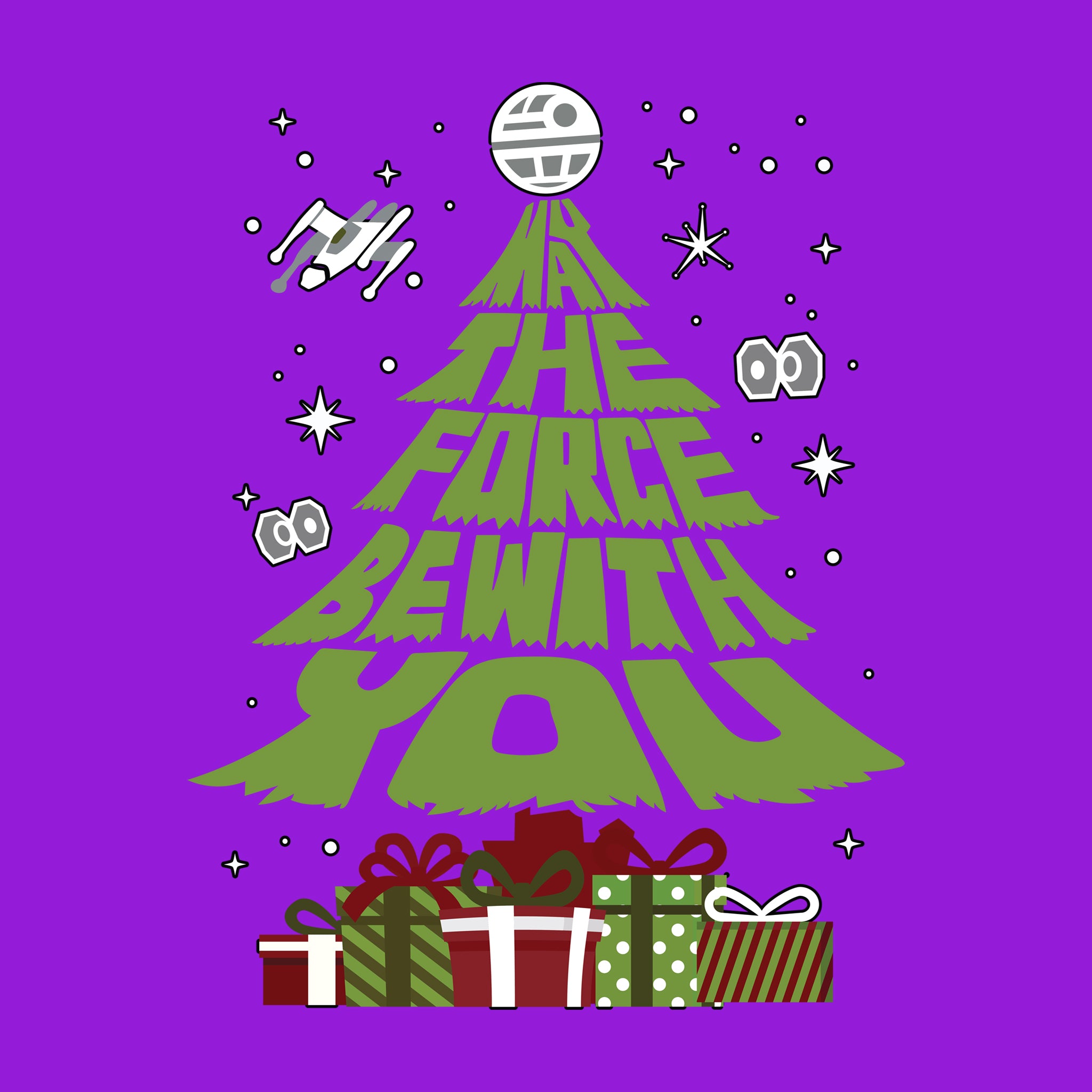 May The Force Be With You Christmas Tree