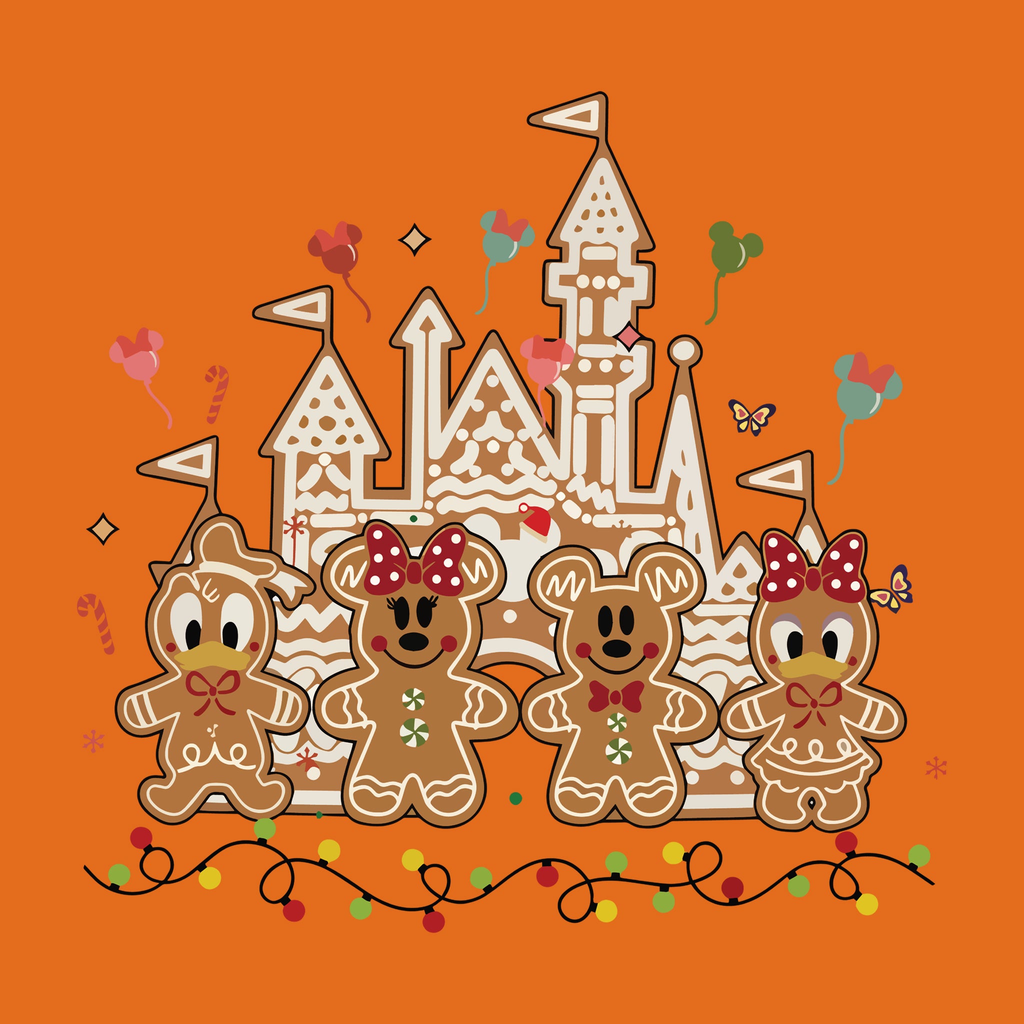 Disney Mickey Gingerbread