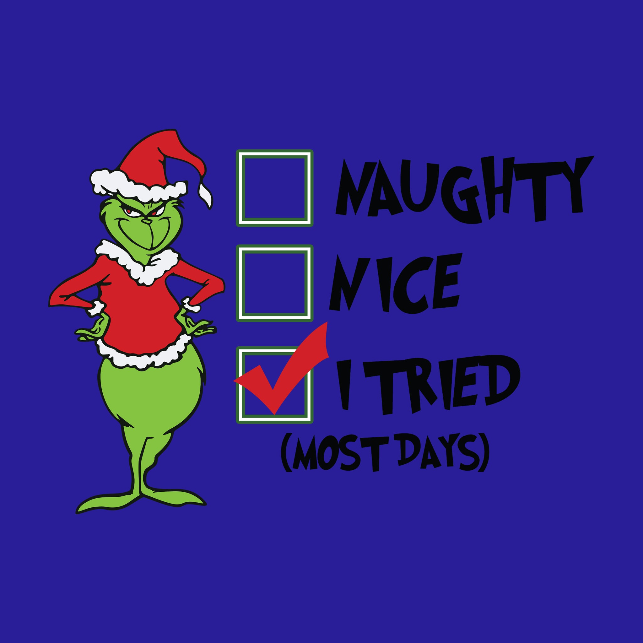 Naughty, Nice, I Tried