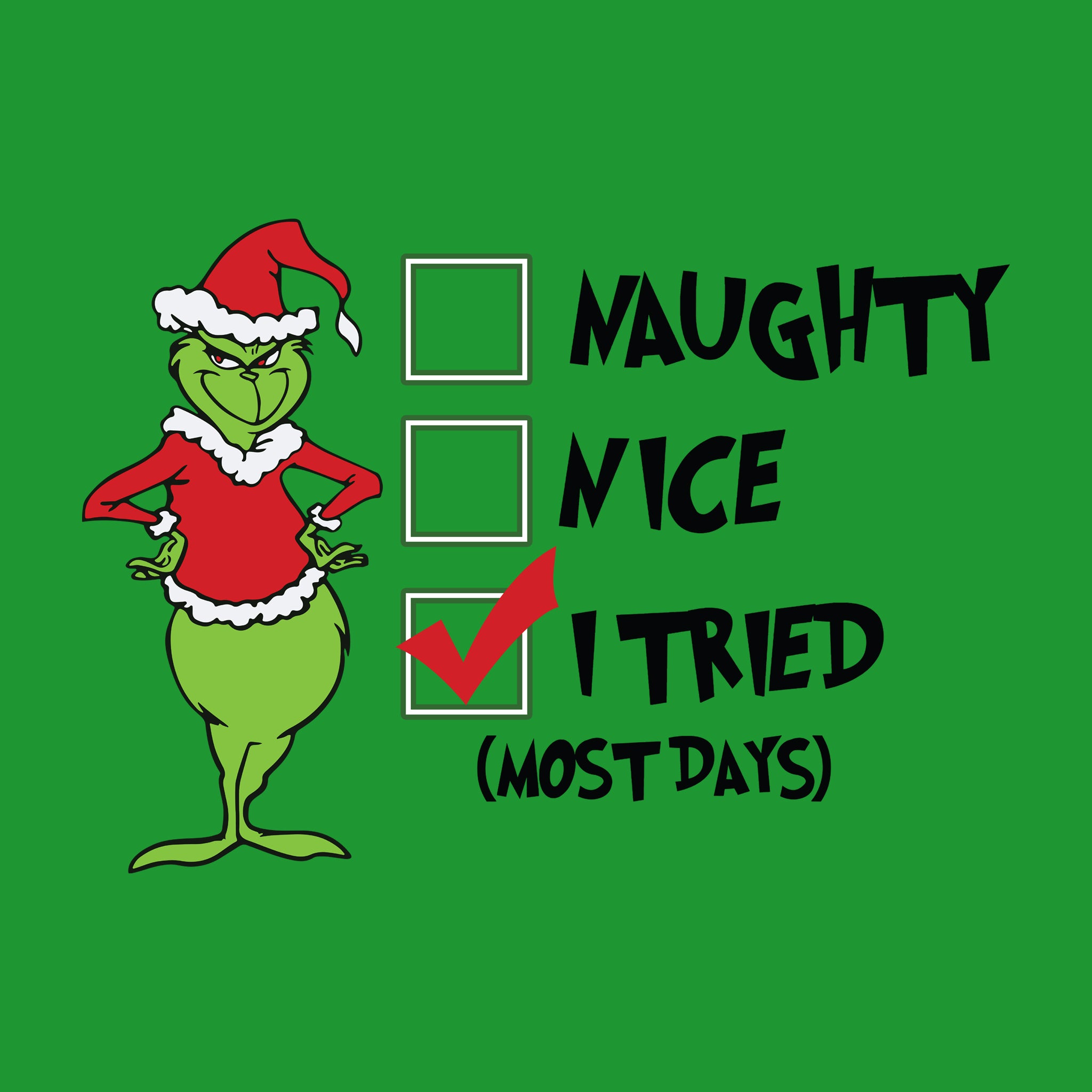 Naughty, Nice, I Tried