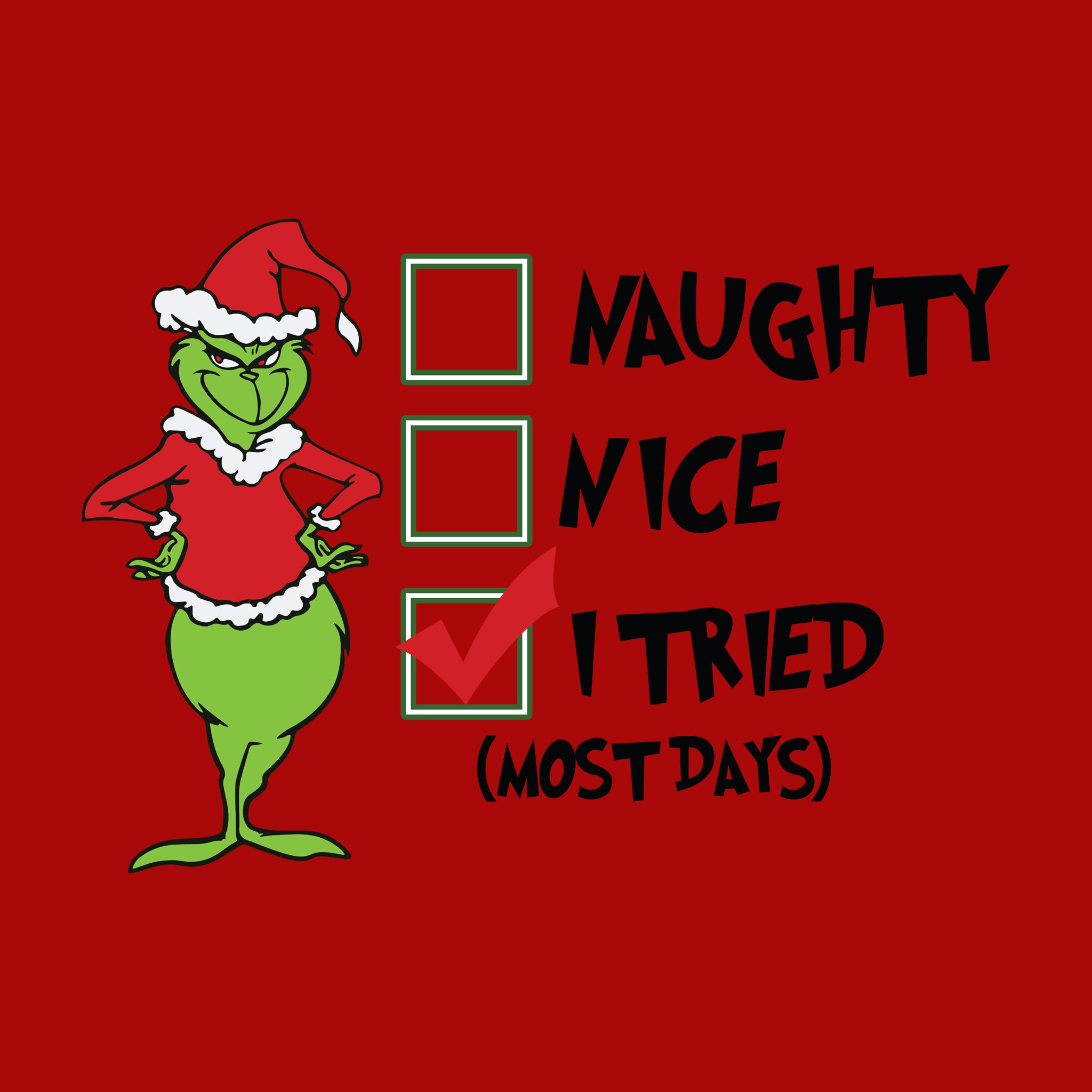 Naughty, Nice, I Tried