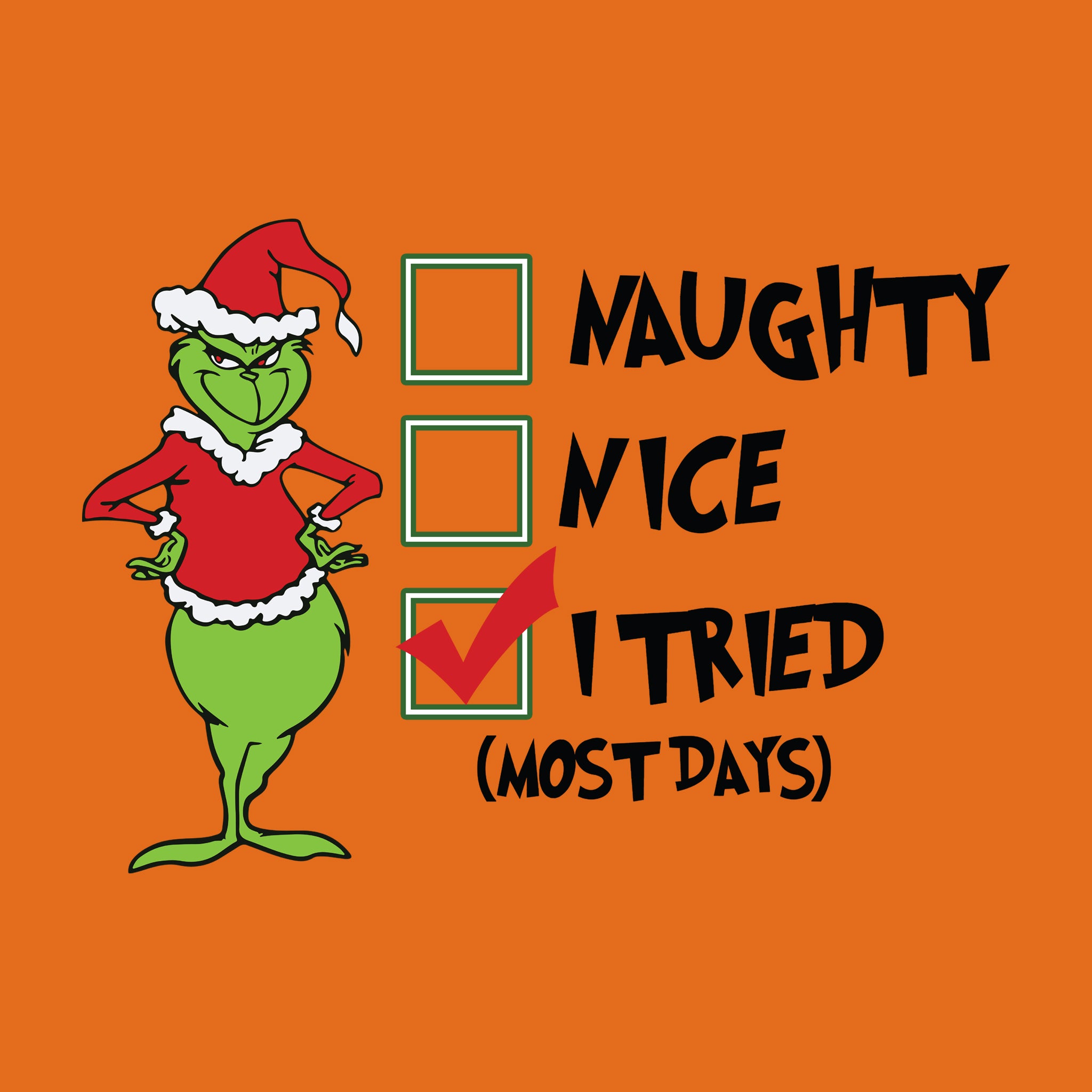 Naughty, Nice, I Tried
