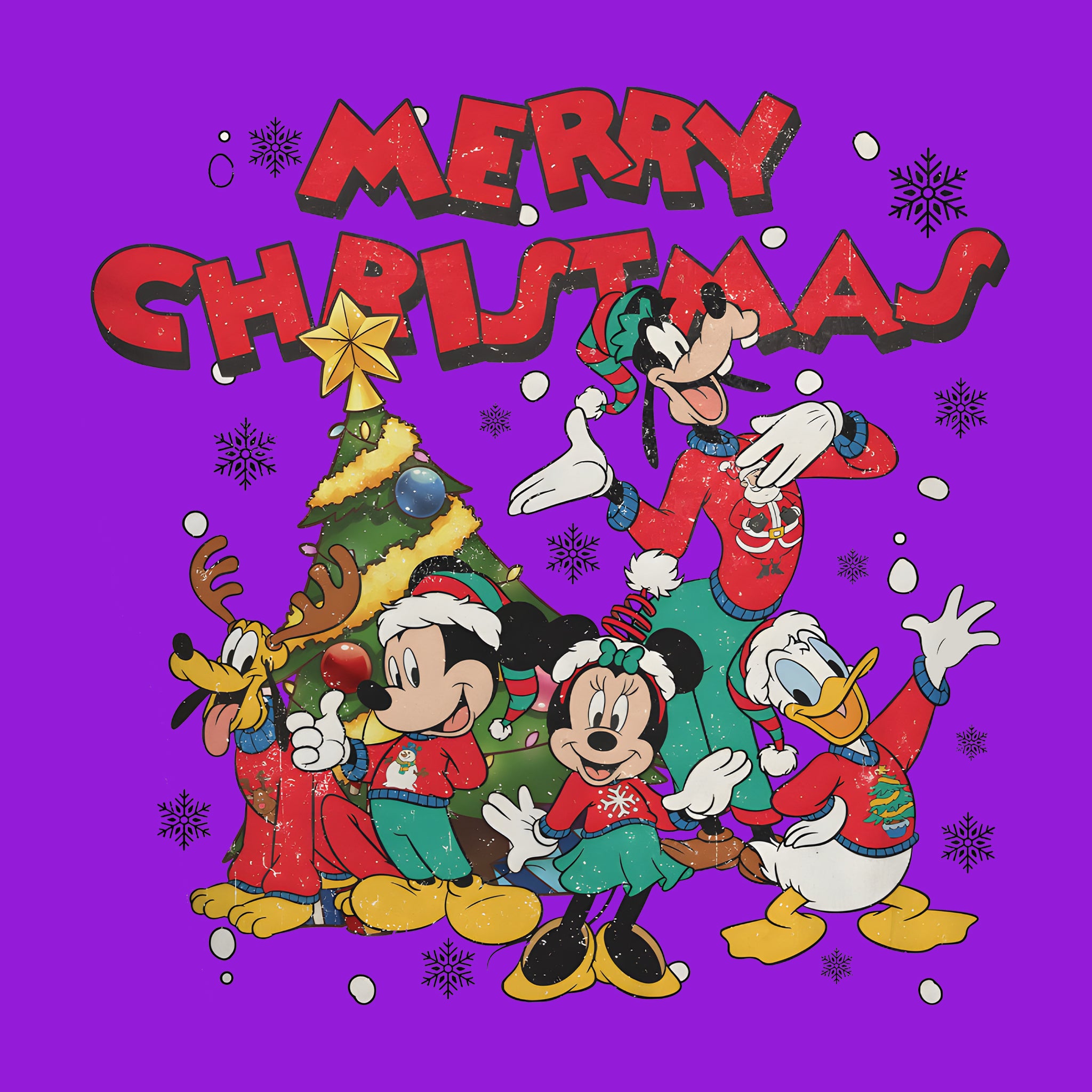 Merry Christmas Mickey Gang