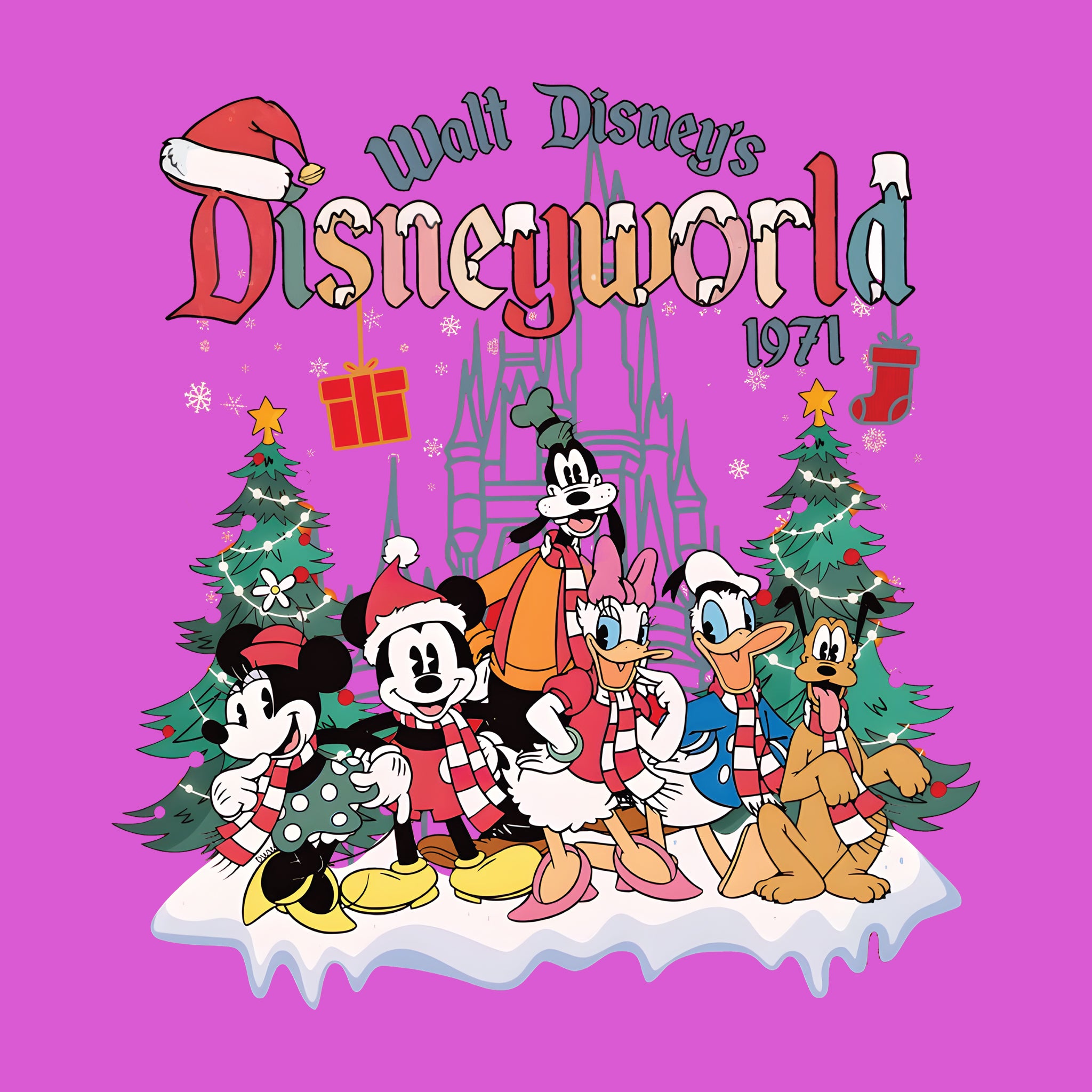 Walt Disney's Snowy Disneyworld