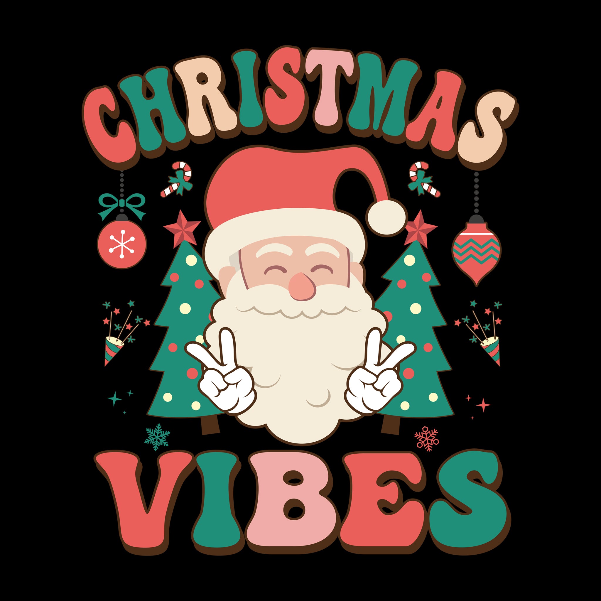 Santa Christmas Vibes