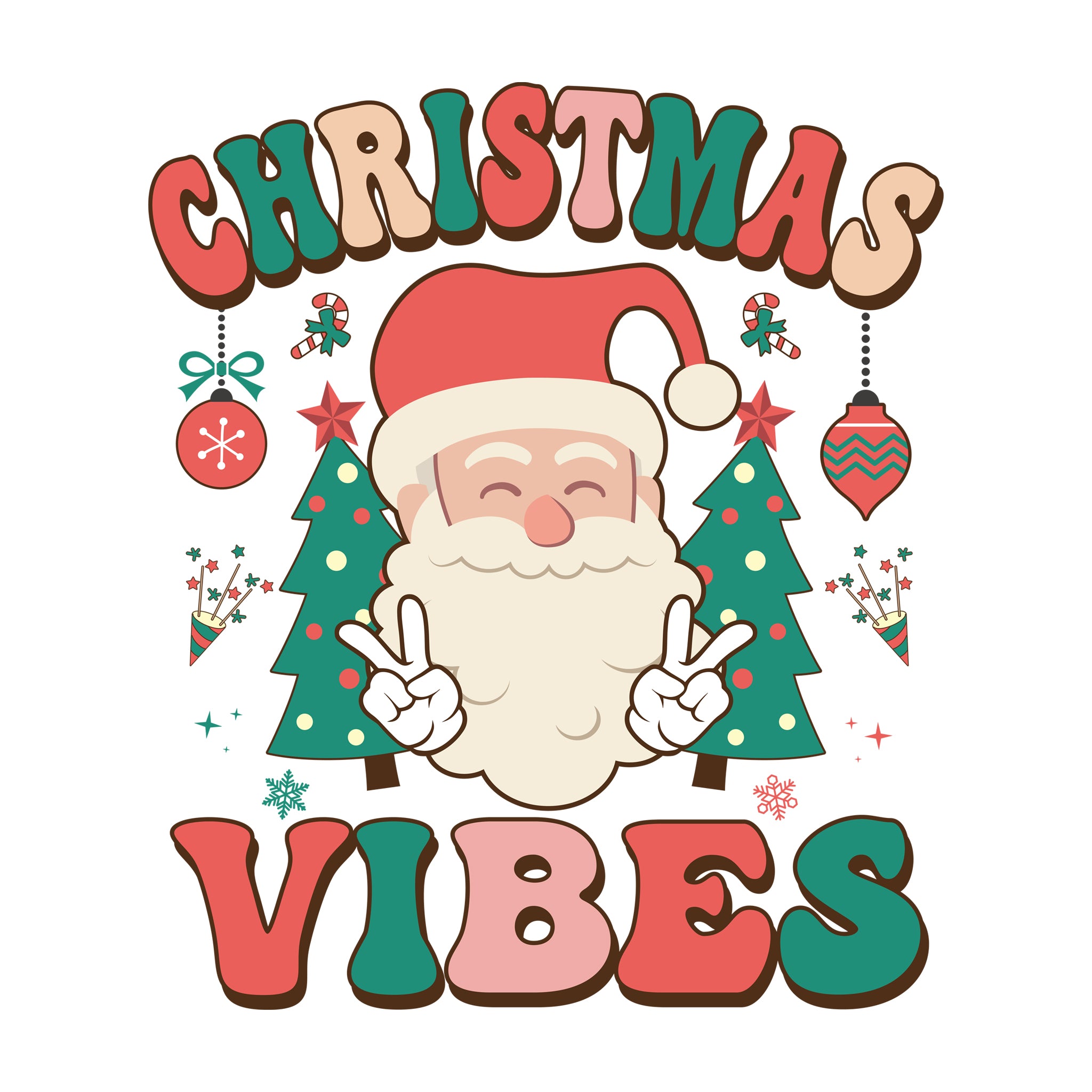 Santa Christmas Vibes