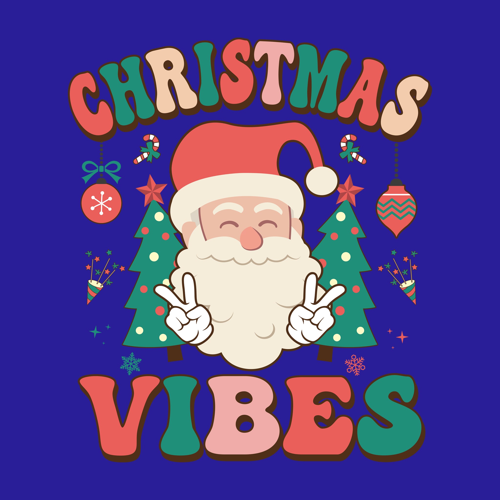 Santa Christmas Vibes